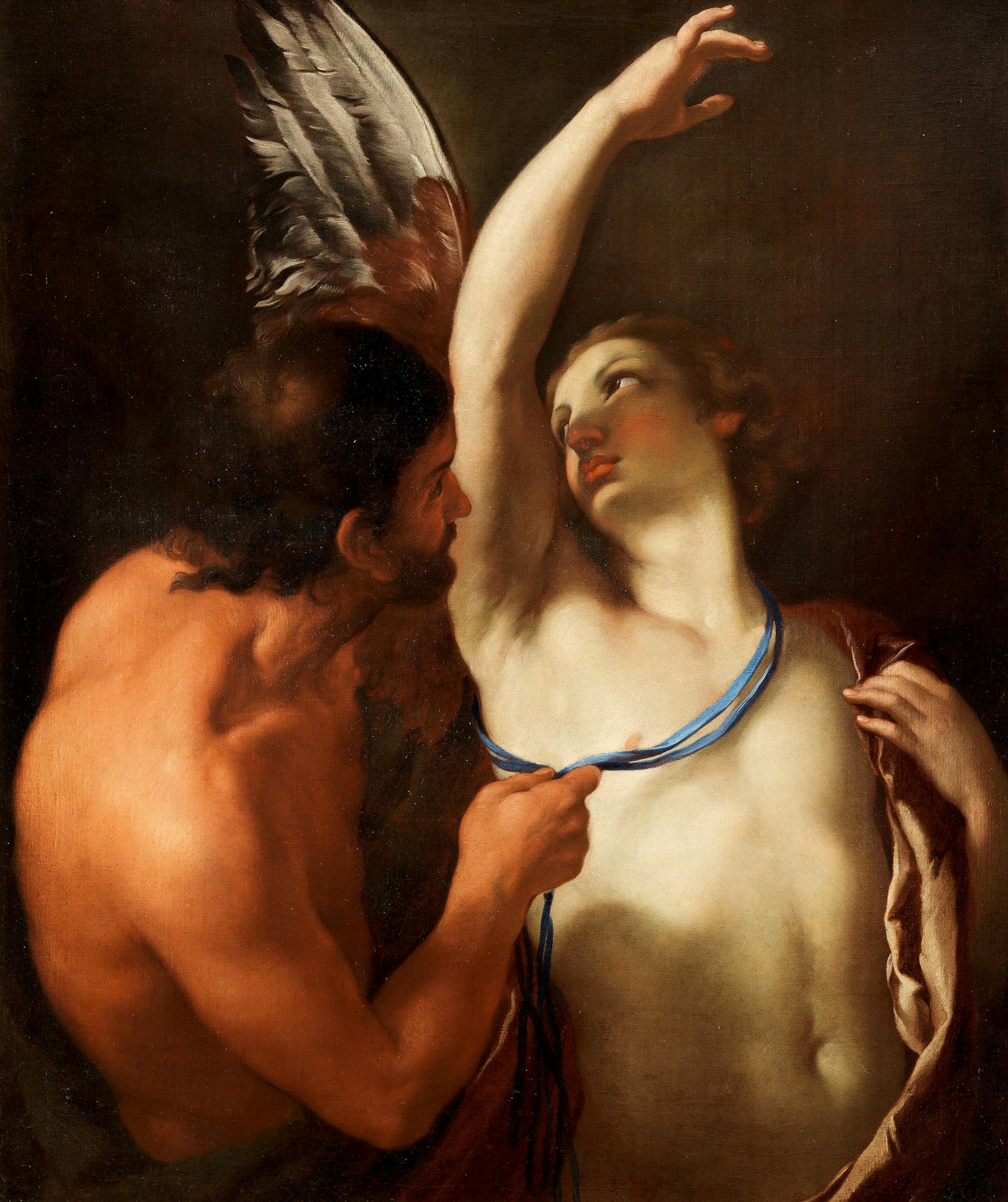 Daedalus and Icarus by Andrea Sacchi