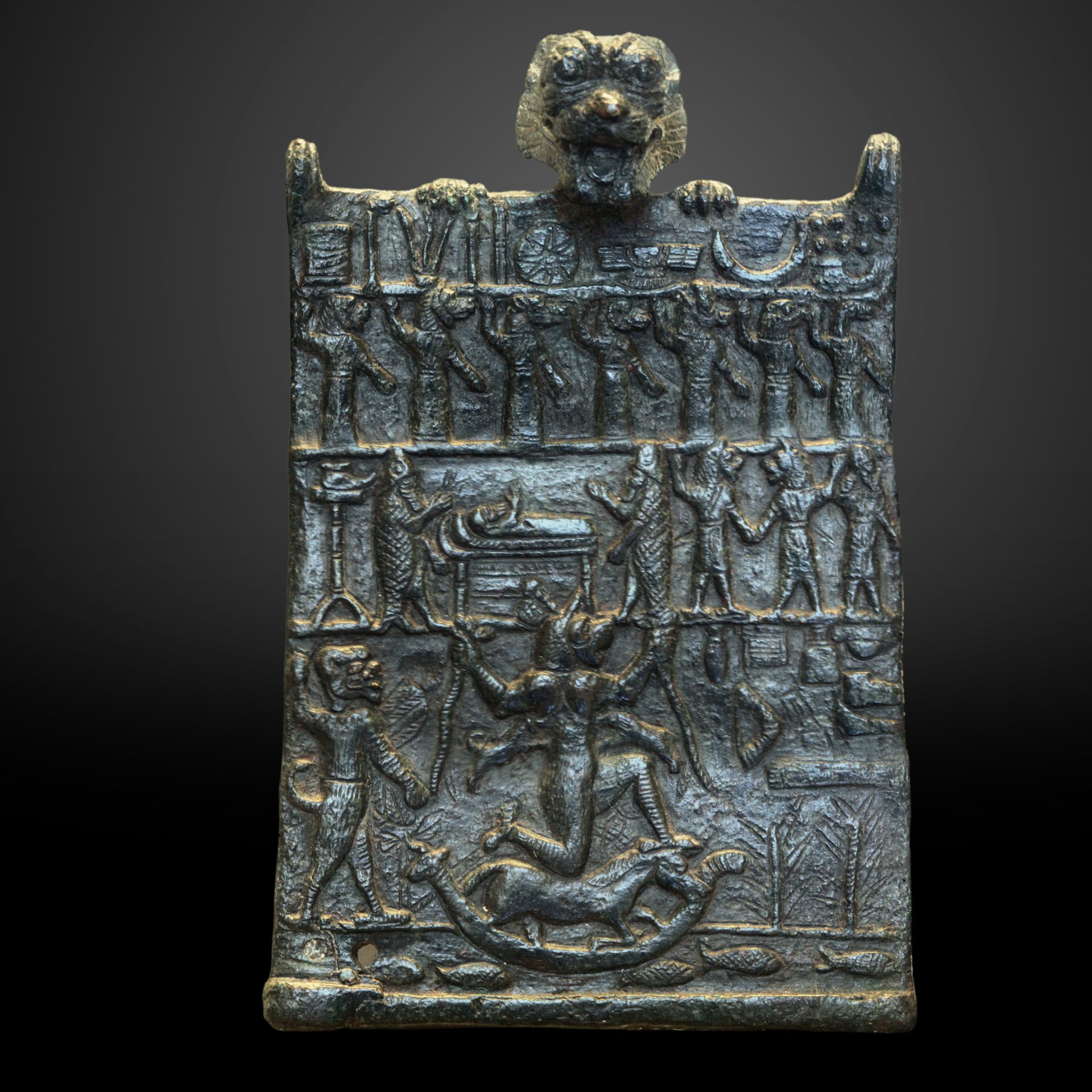 Lamasthu plaque between the ninth and seventh Century BCE, Louvre