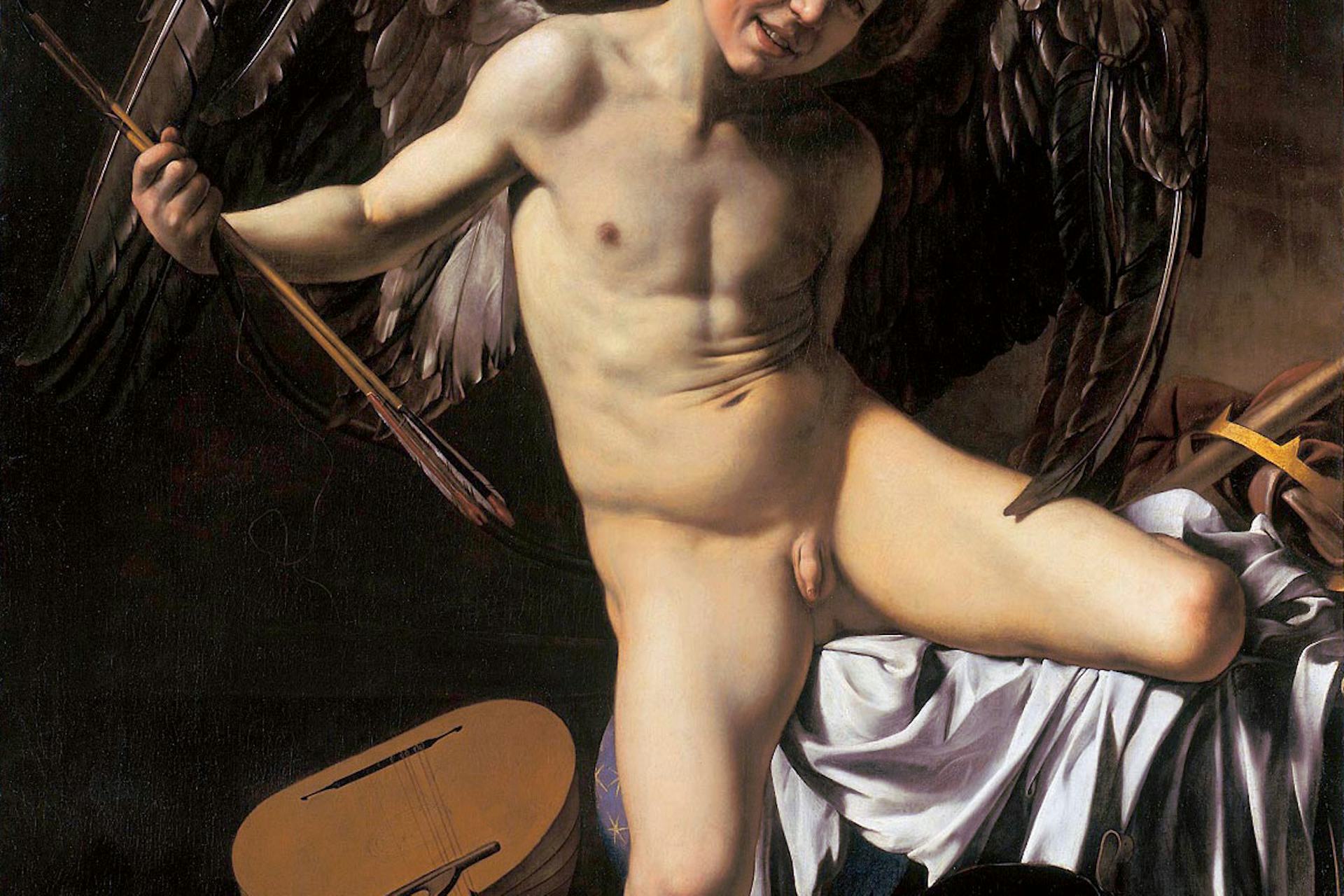 Amor Vincit Omnia by Caravaggio