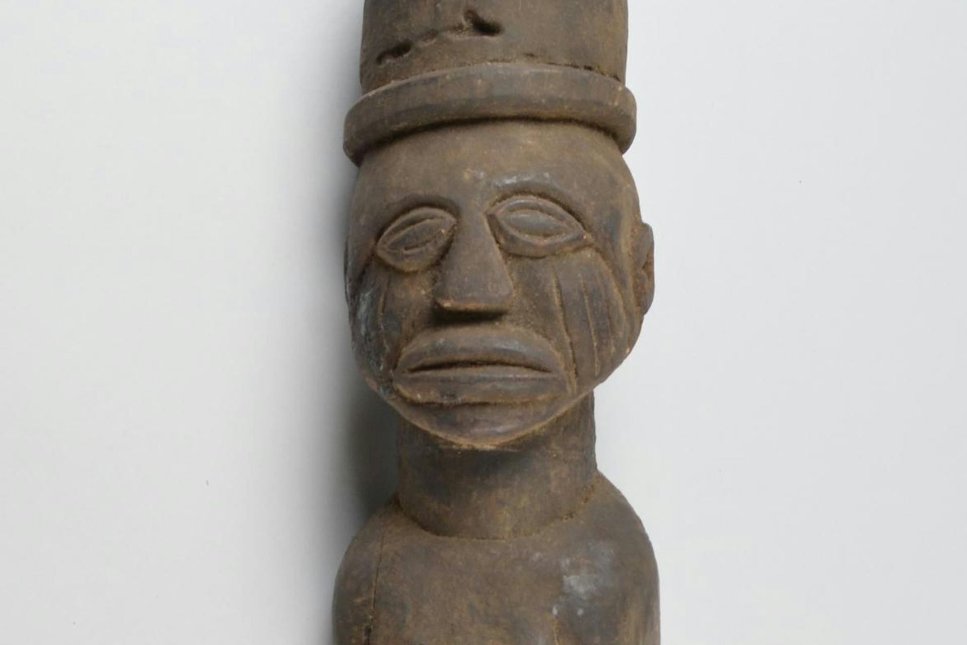 Female Wooden Figure by Fon artist, (n.d.)
