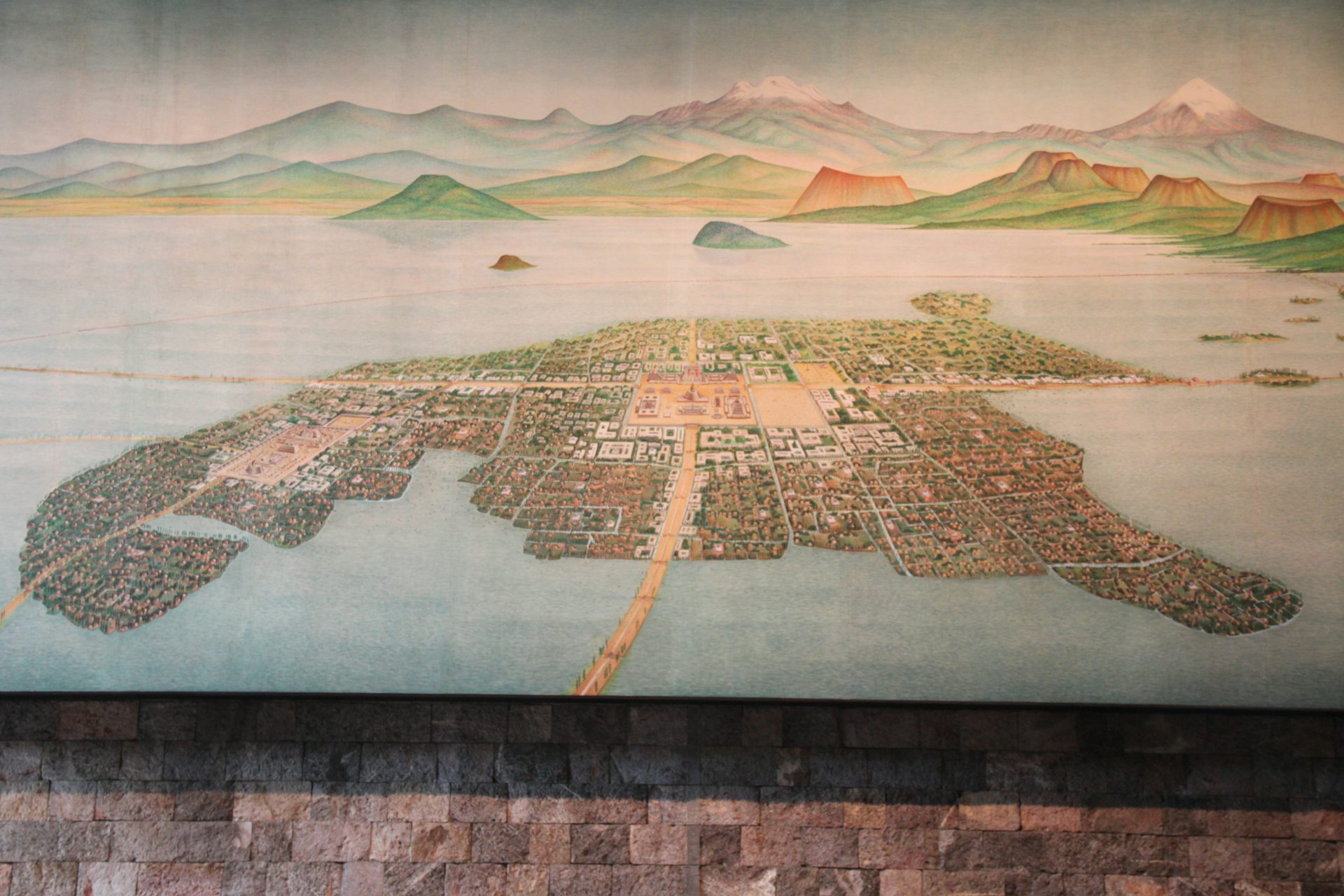 Tenochtitlan Luis Covarrubius National Museum of Anthropology Mexico City