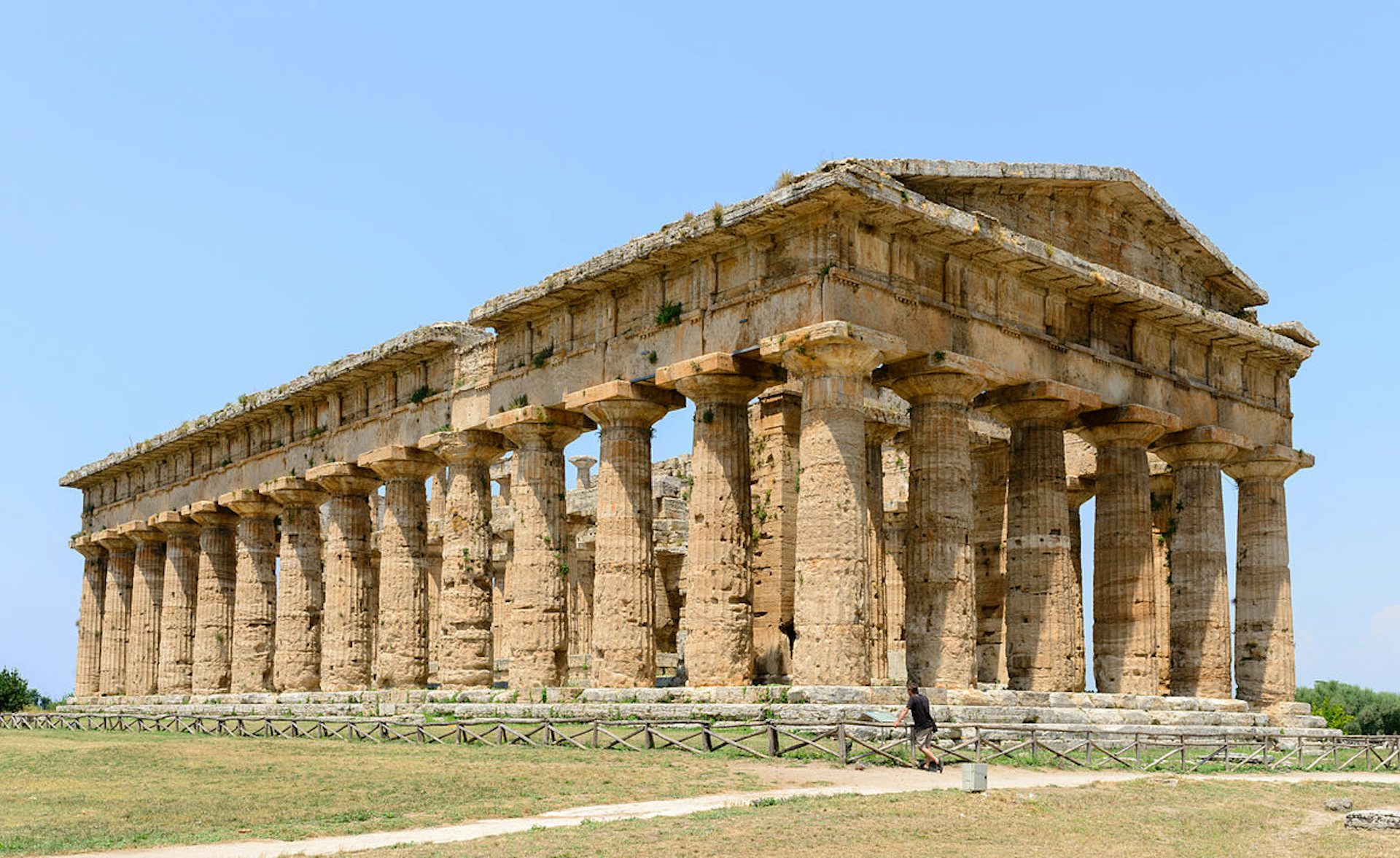 Temple of Hera II (ca. 450 BCE). Paestum