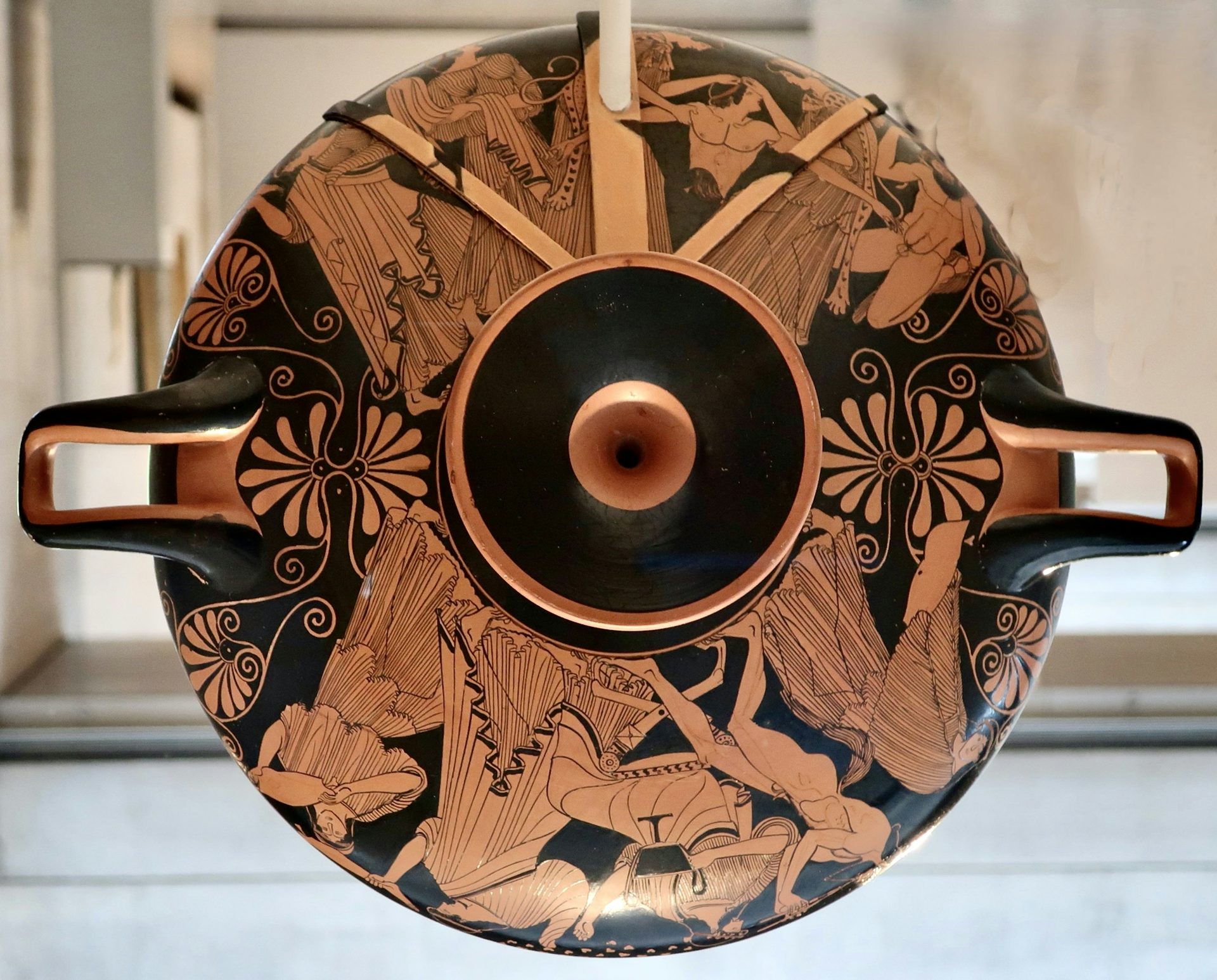 Vase painting of the death of Pentheus