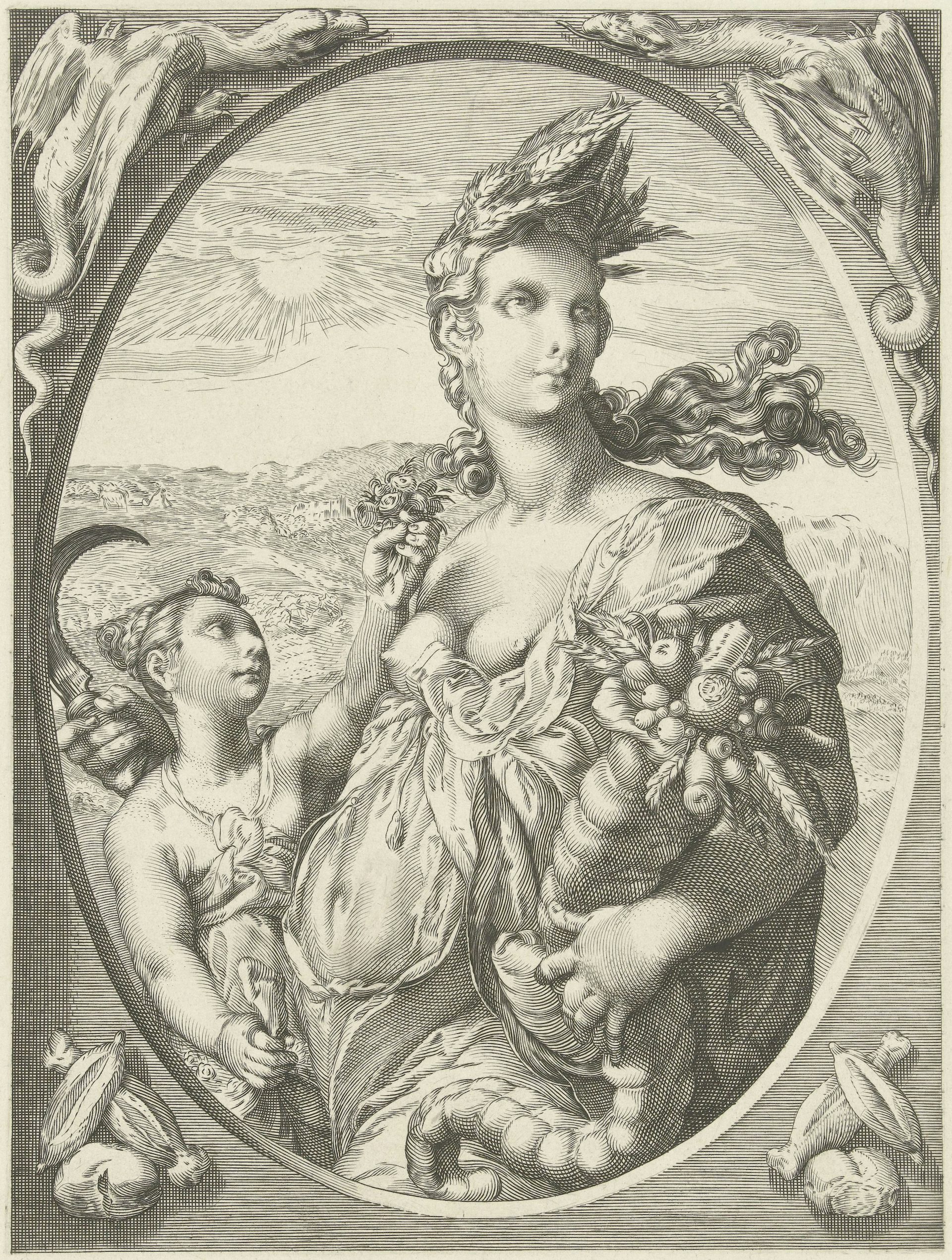 Ceres and Proserpina Paul Tetar Van Elven 1815-1889 Rijksmuseum