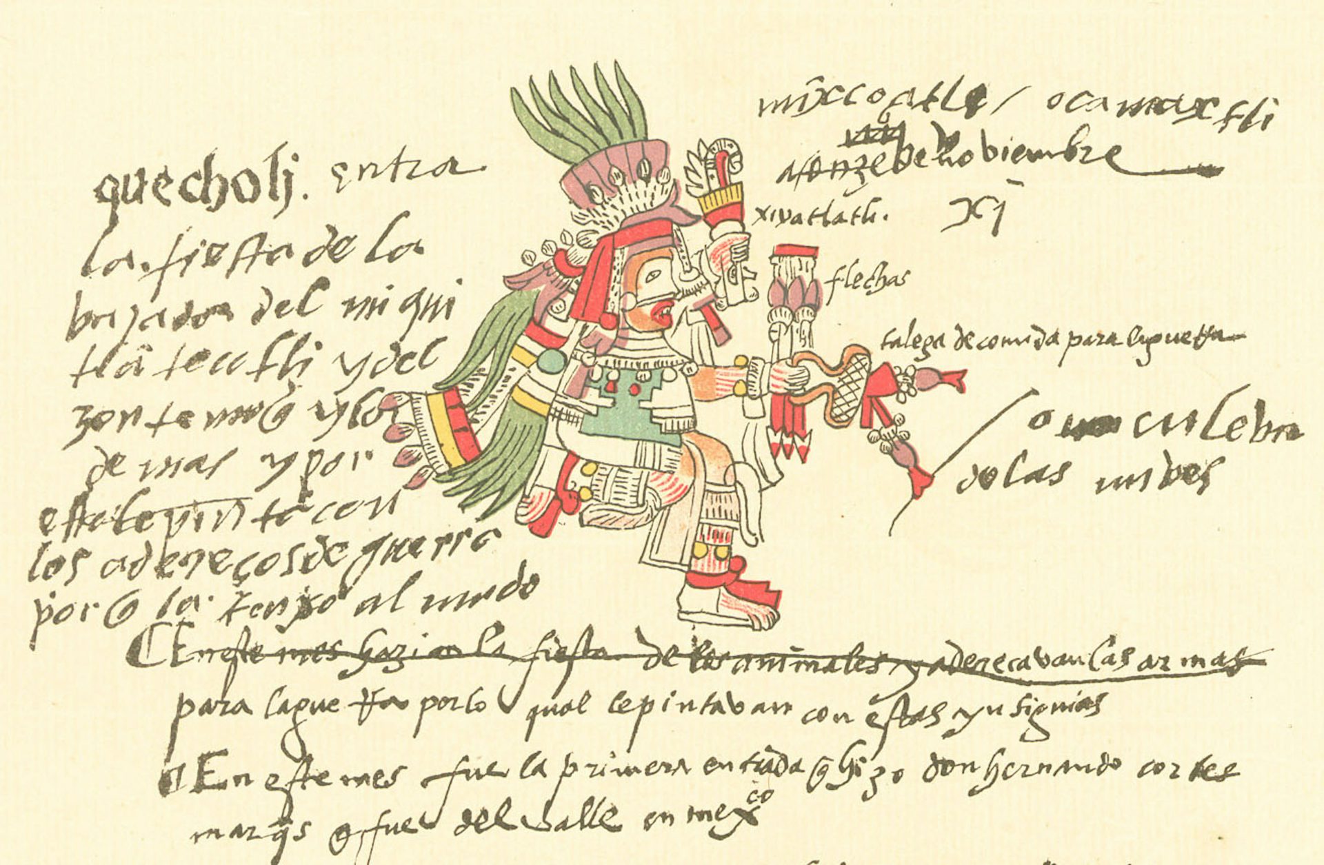 Mixcoatl Codex Telleriano Remensis