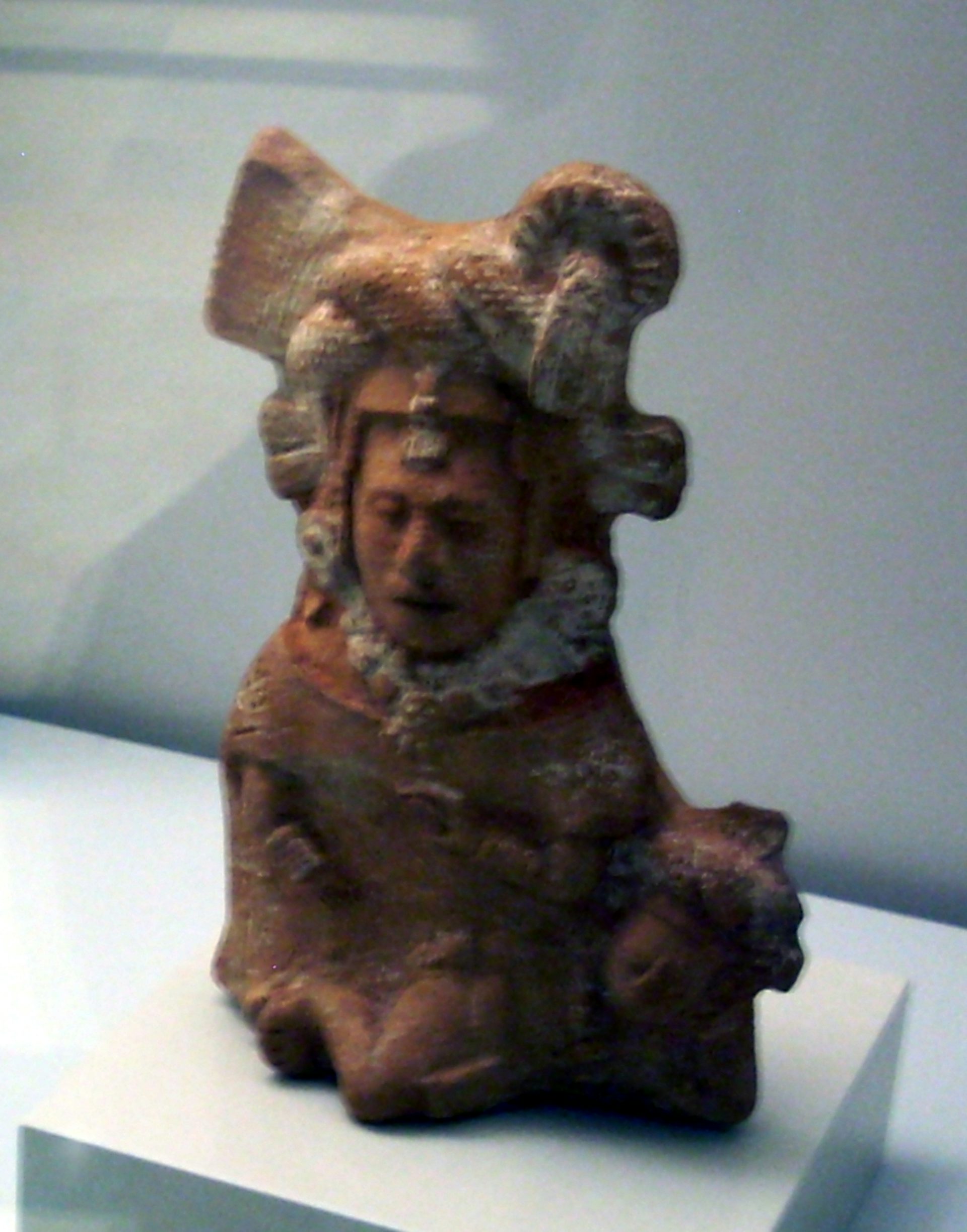 Maya seramik heykelcik Museo de Amrica