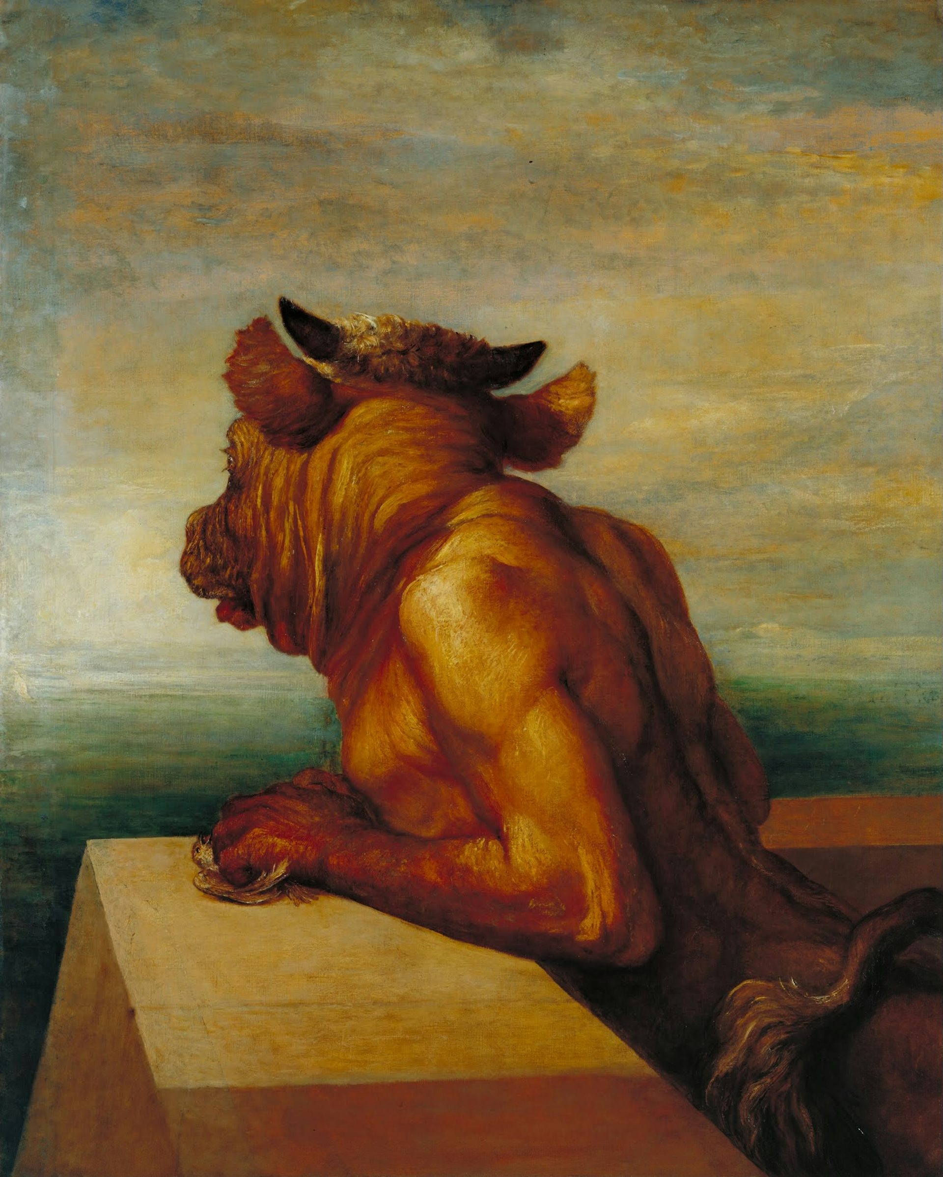 The Minotaur by George Frederic Watts (1885)