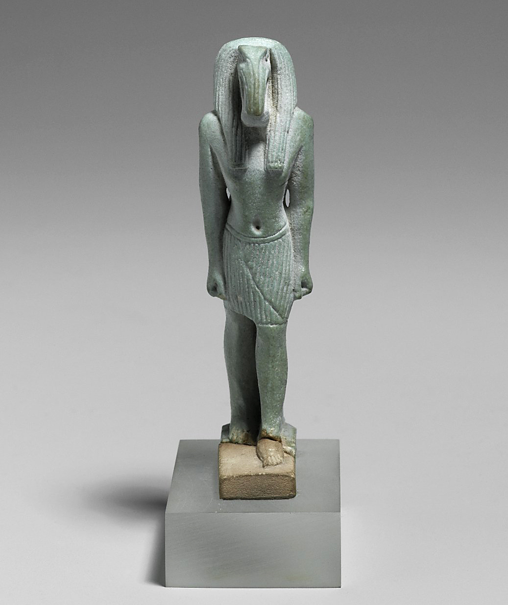 A wonderful statue of Thoth with a outlet human body and a bird’s head hand made in Egypt.