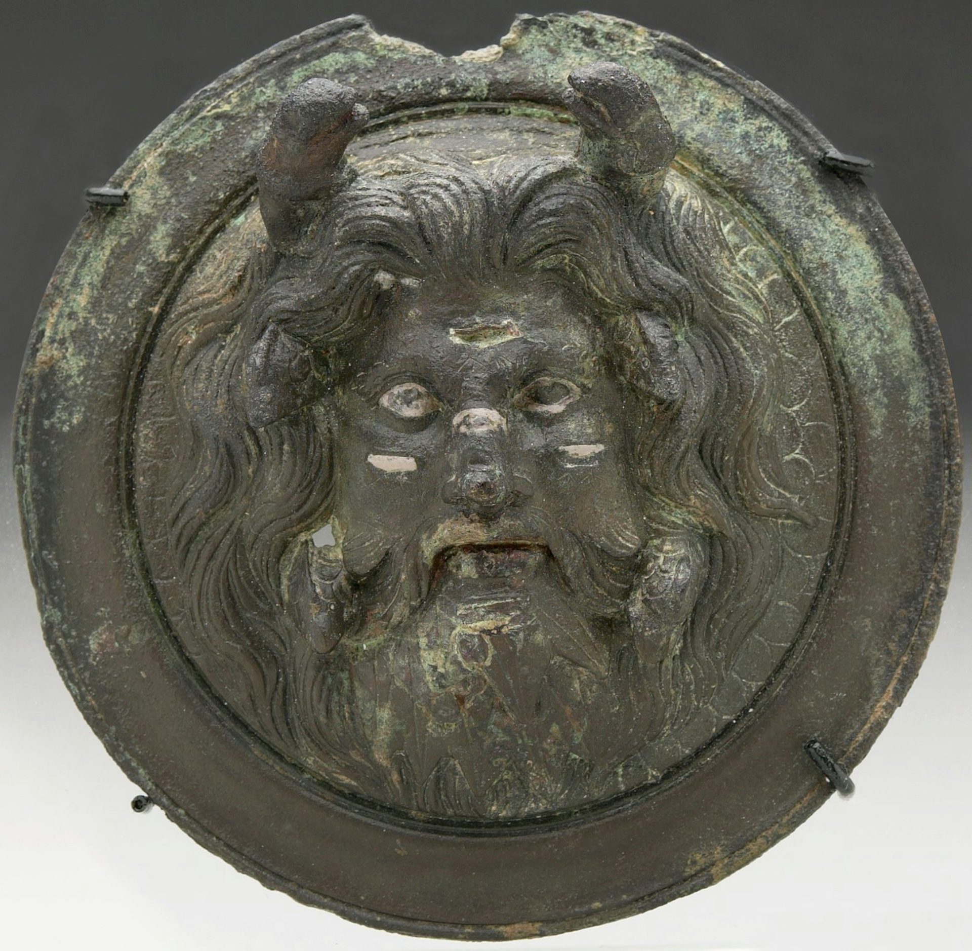 Boss with head of Oceanus Roman 1st-2nd century ce mia