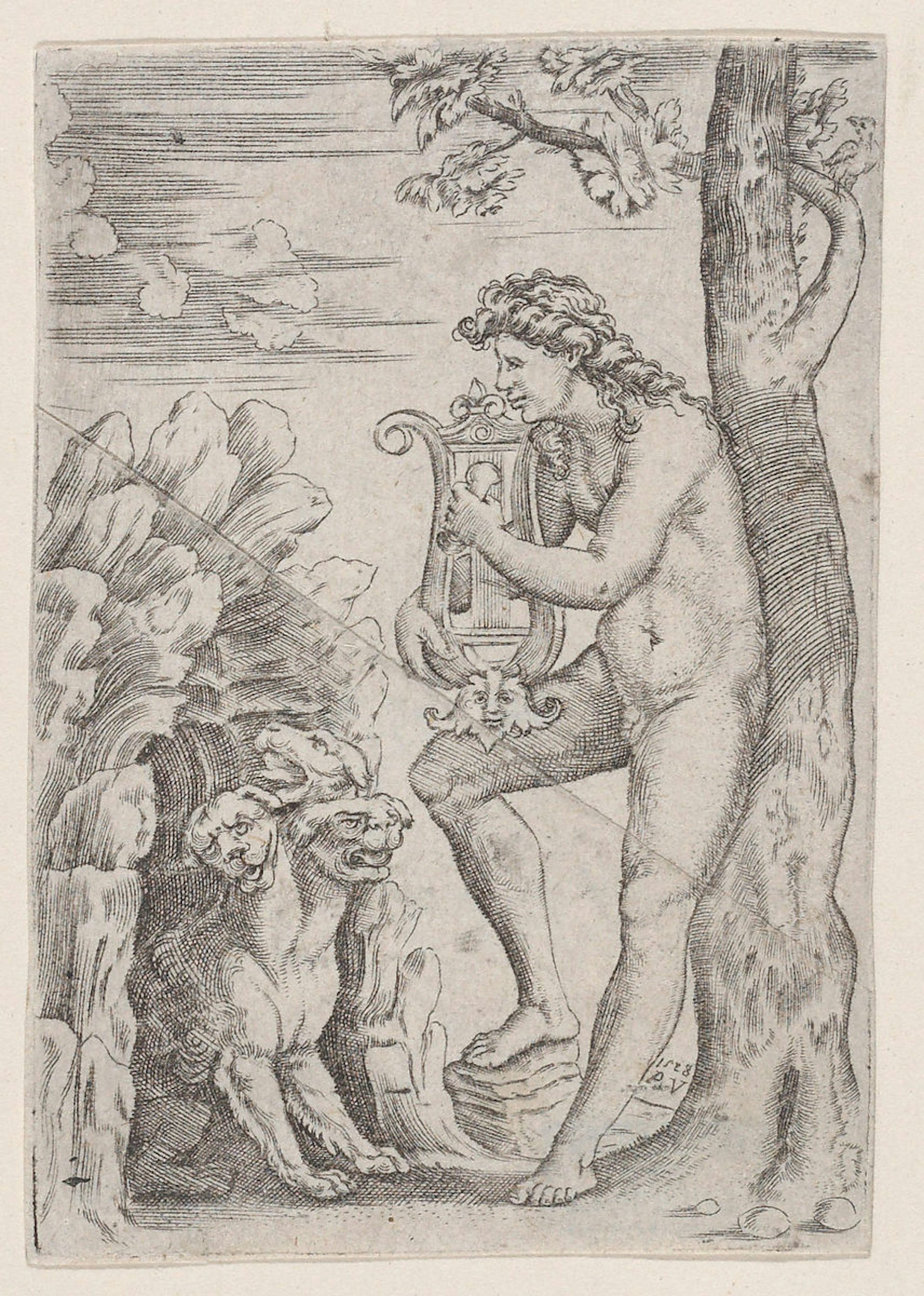 Orpheus by Veneziano-1528