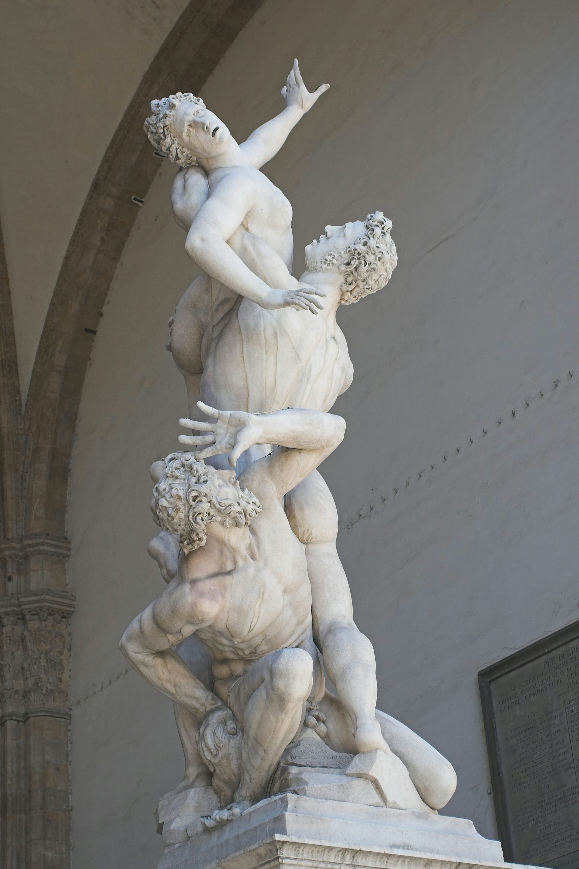 Abduction of a Sabine Woman by Giambologna