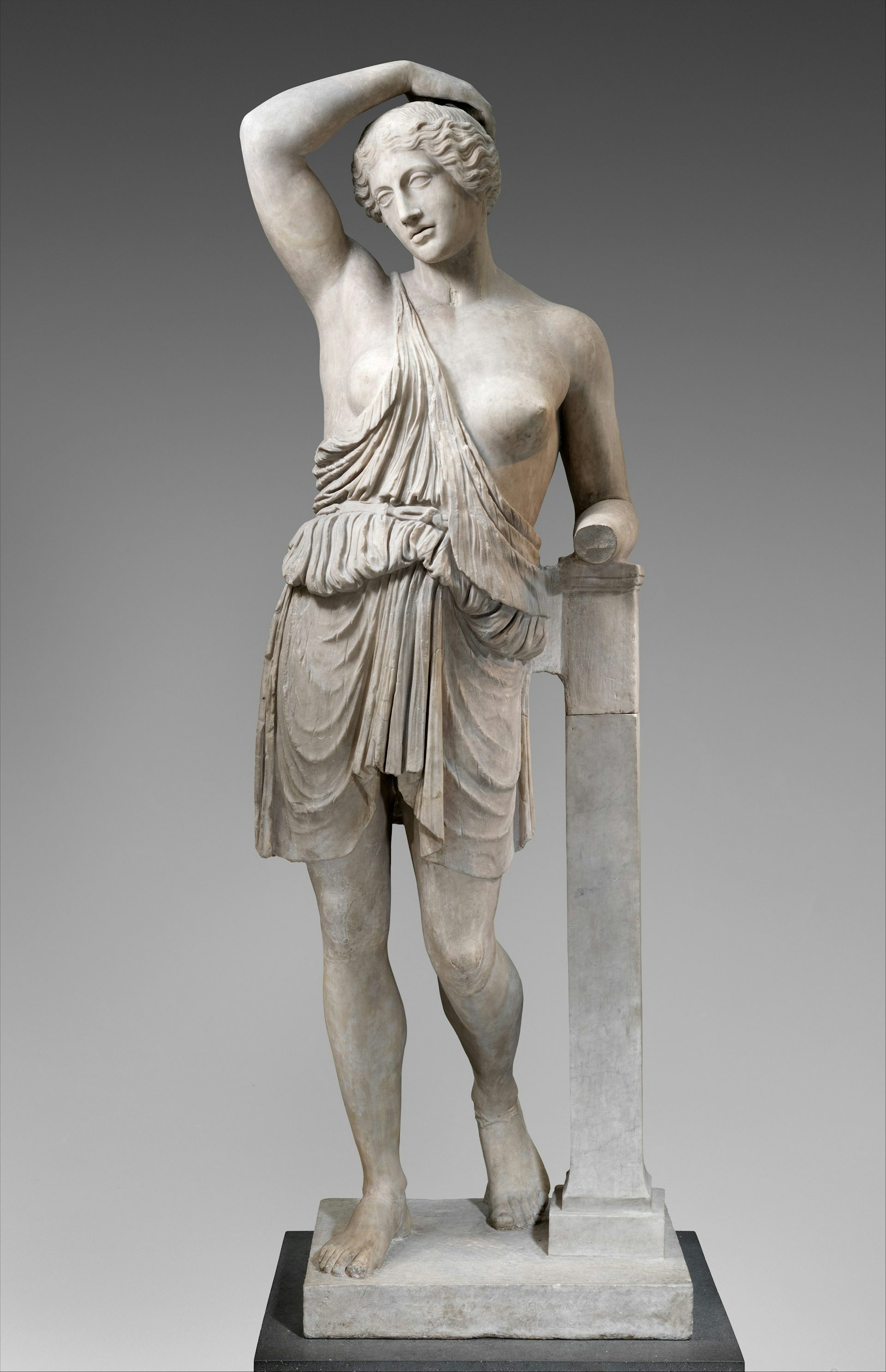 Roman statue of a wounded Amazon