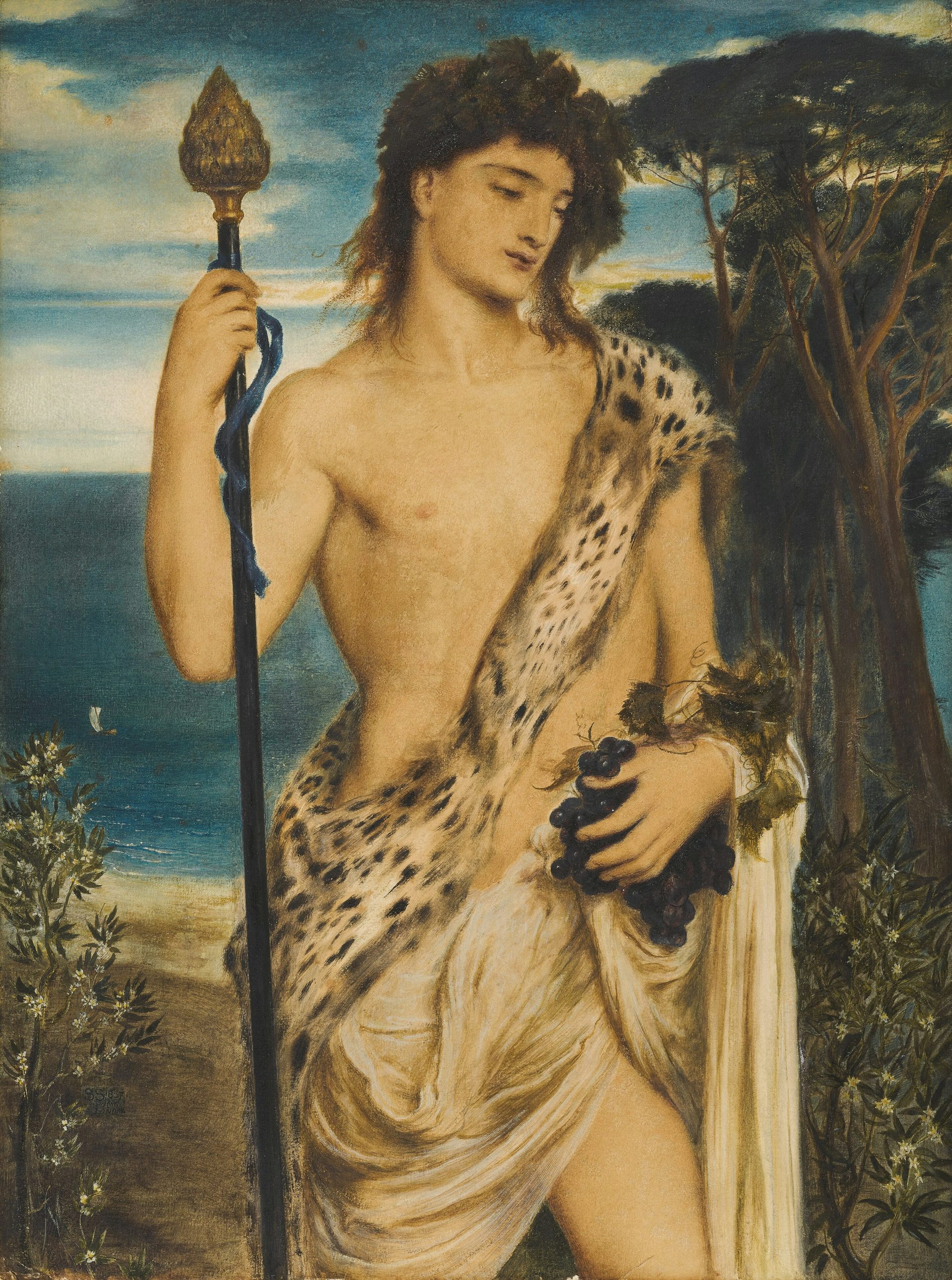 Bacchus by Simeon Solomon