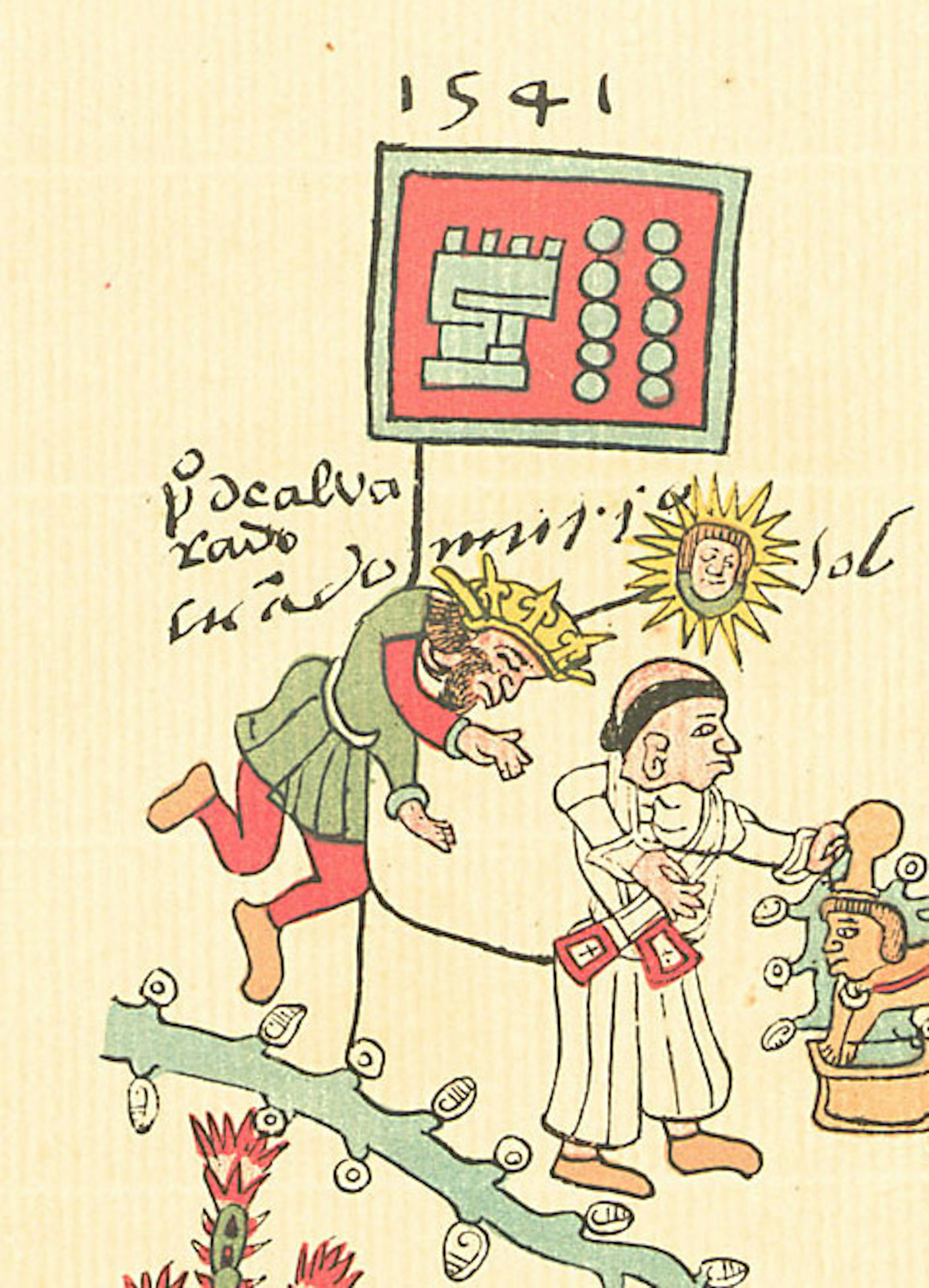 Codex Telleriano Remensis Pg 46 Detail