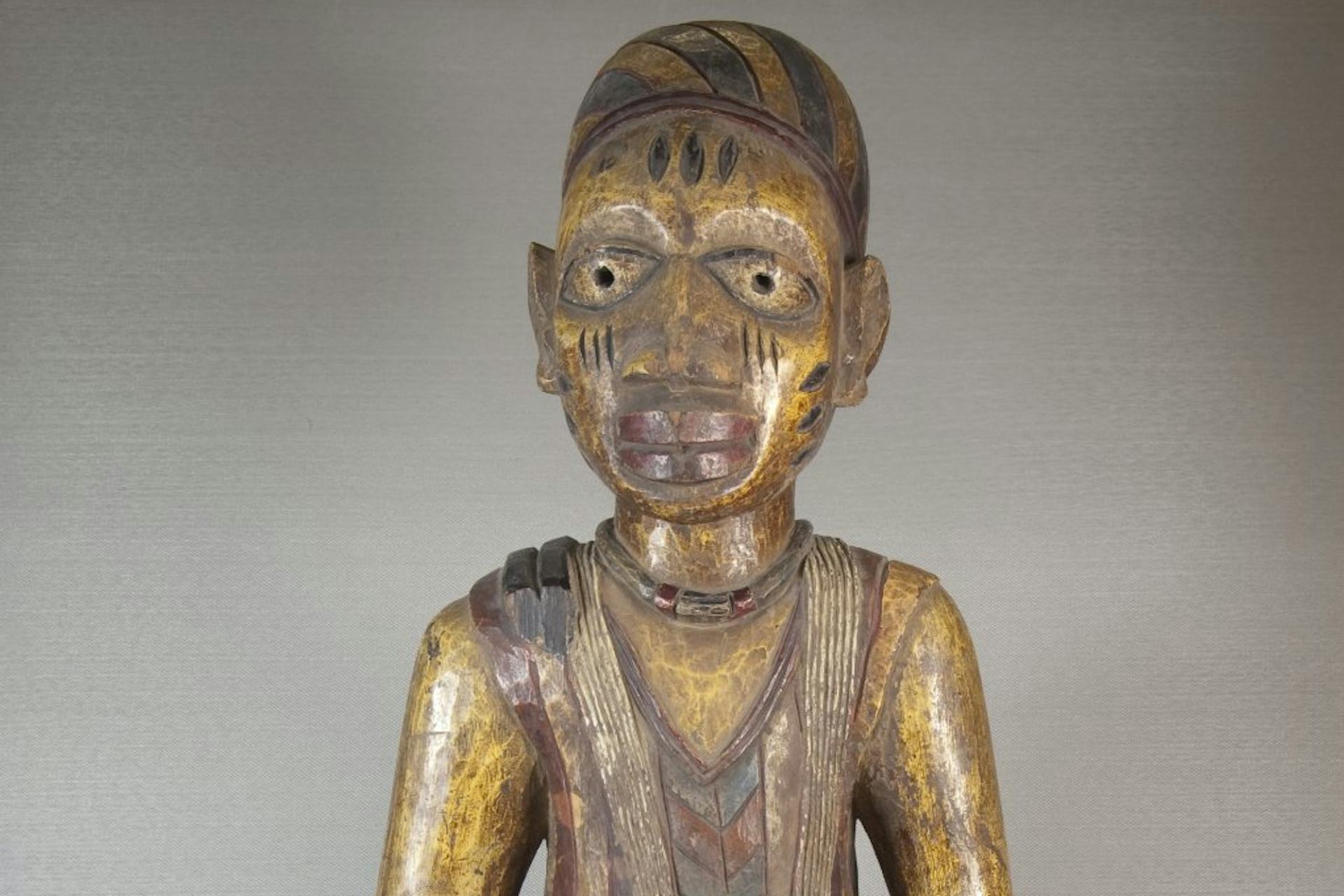 Altar figure for an Orisha by Yoruba artist (late 19th or early 20th century).
