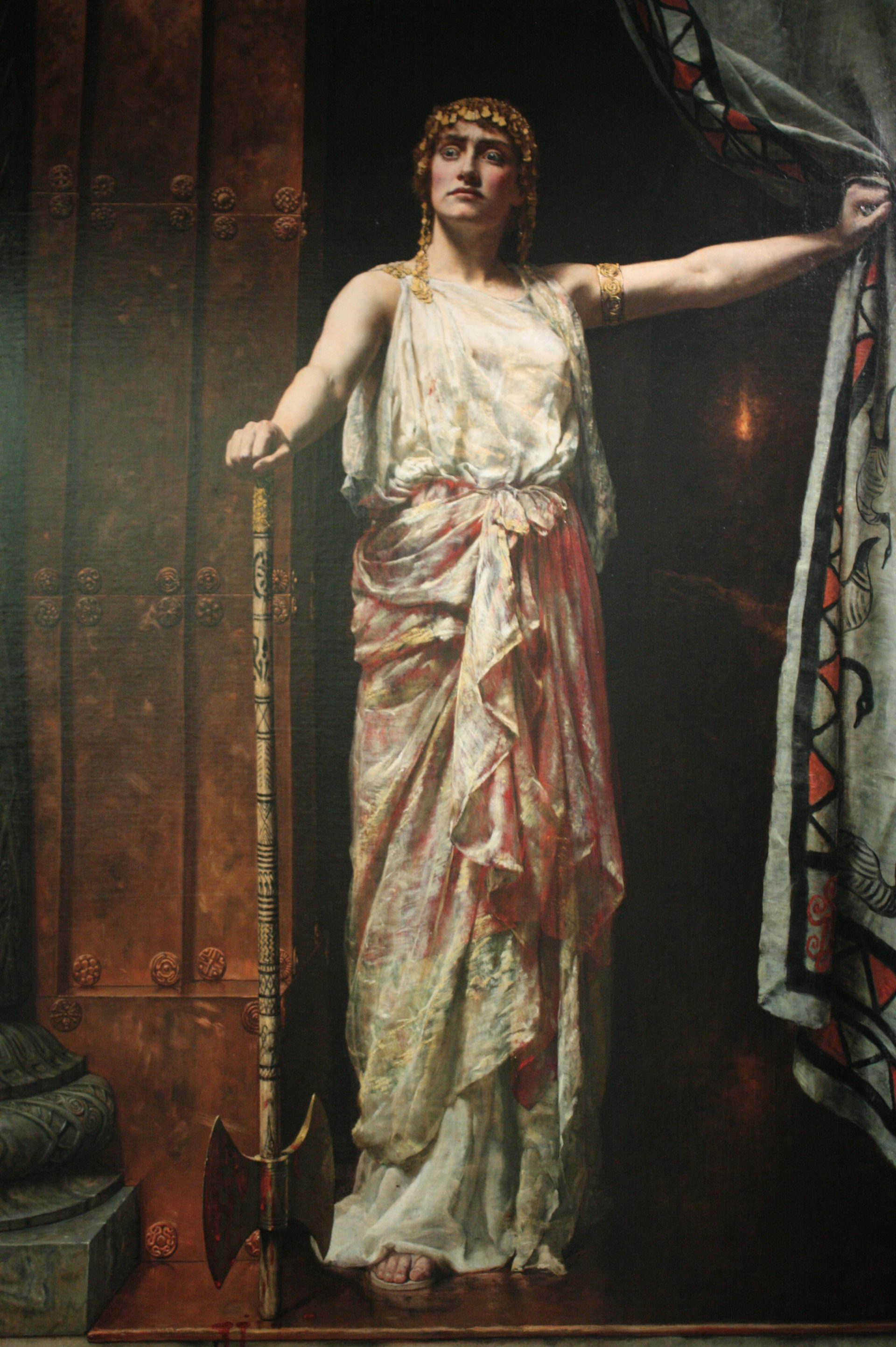 Clytemnestra after the Murder by John Collier