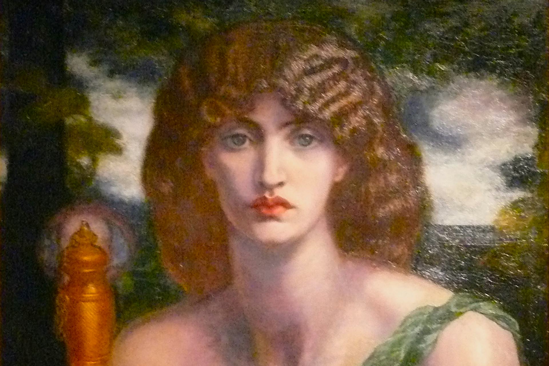 Mnemosyne by Gabriel Dante Rosetti (1881)