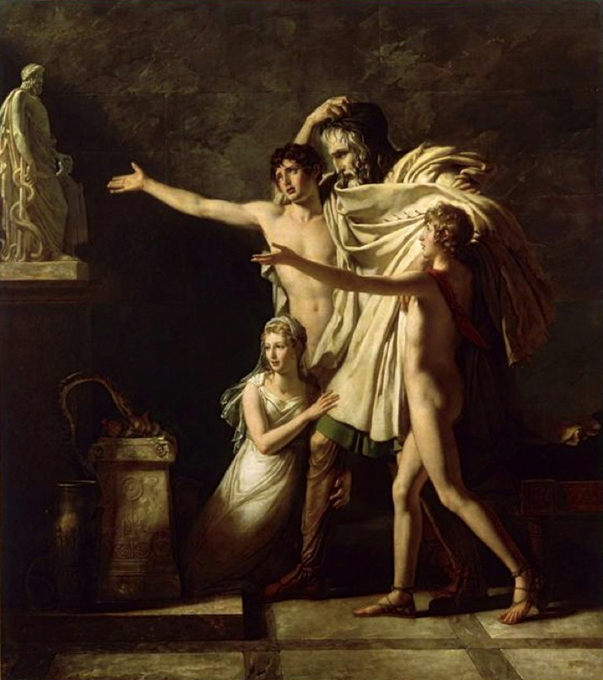 The Offering to Asclepius by Pierre-Narcisse Guérin