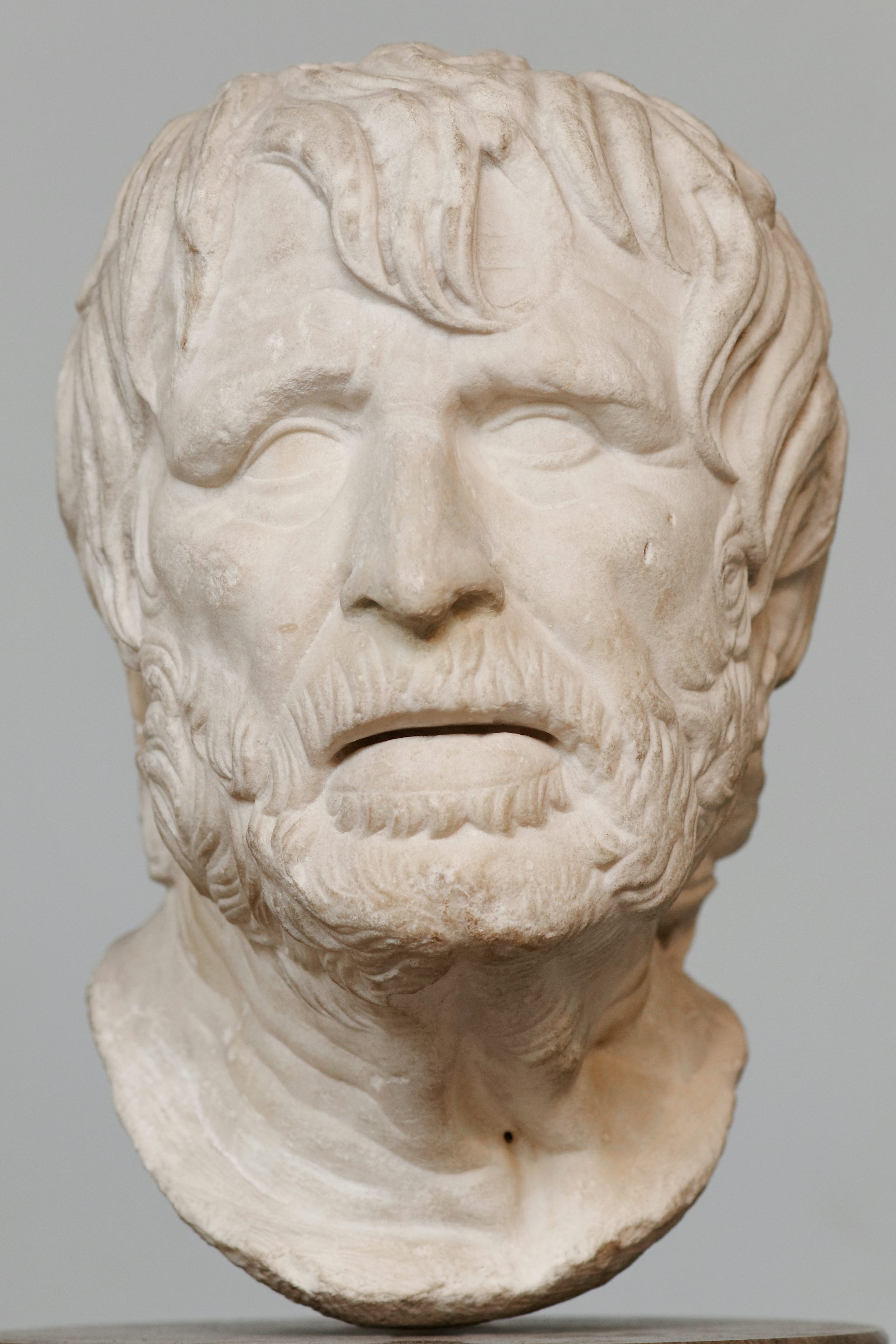 The “Pseudo-Seneca,” probably a portrait bust of Hesiod