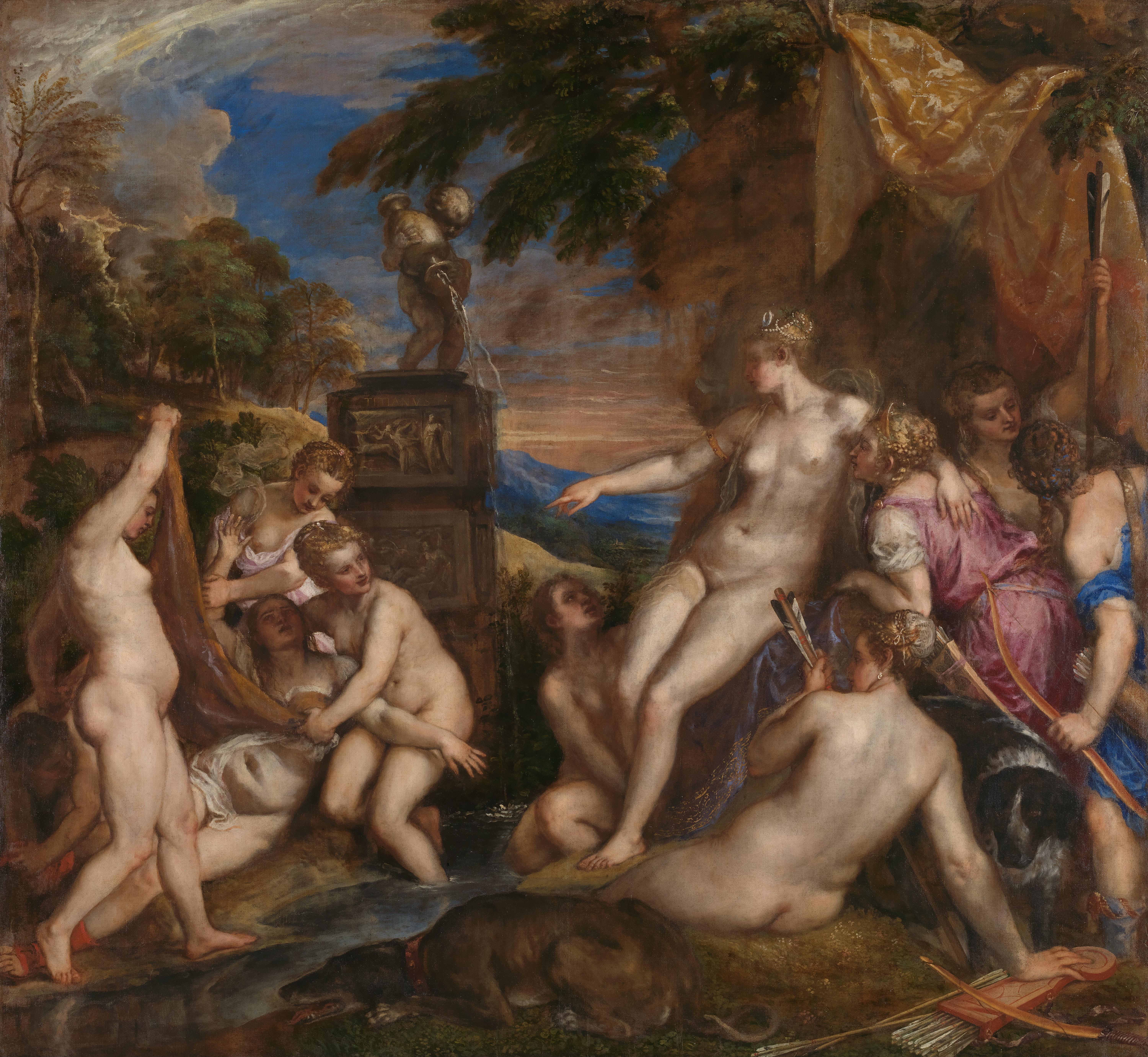 Diana and Callisto by Titian (1556–1559)