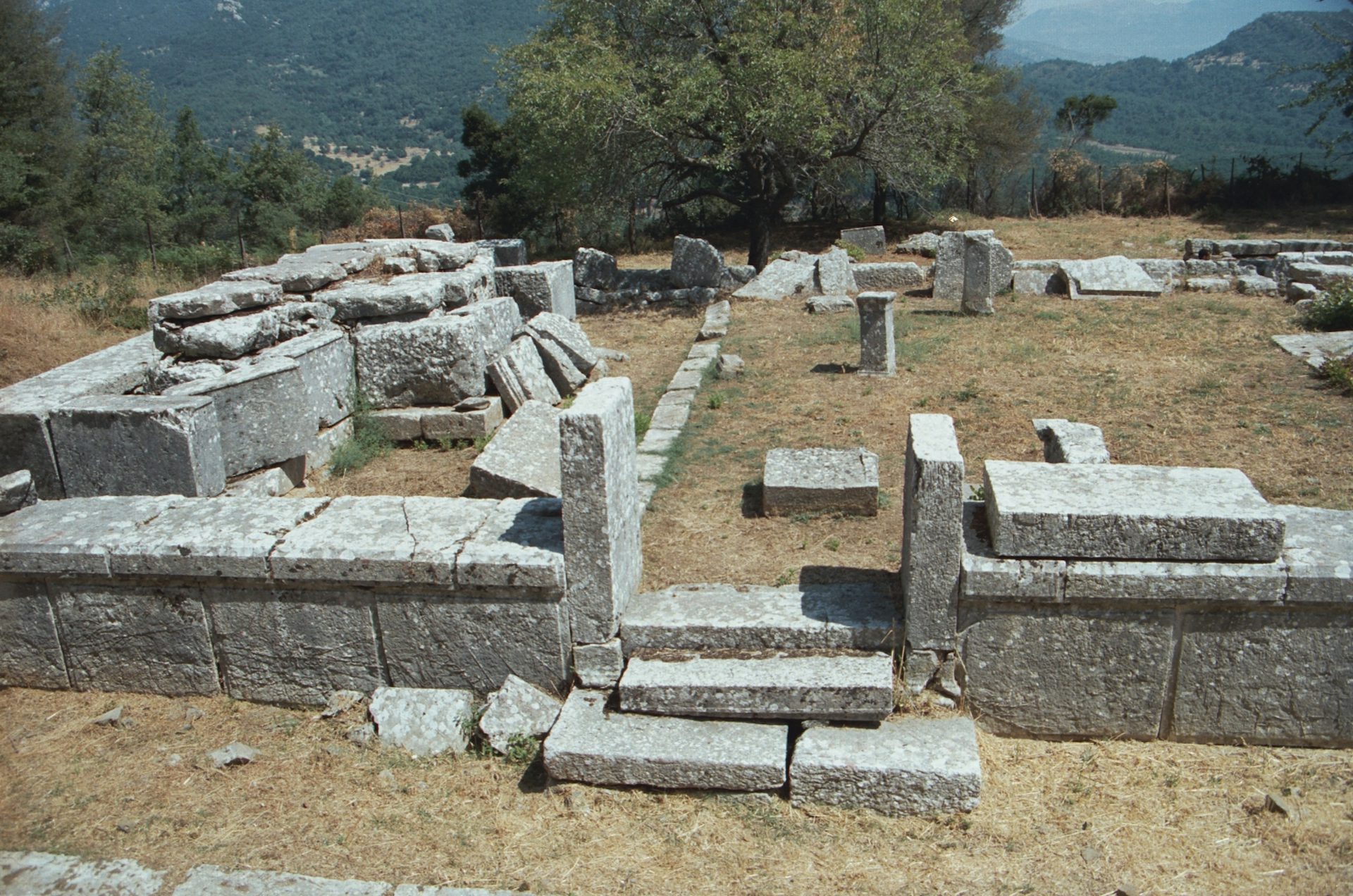 The Temple of Despoina in Lycosura