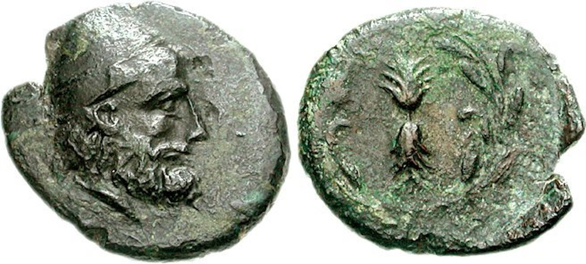 Coin from Ithaca with Odysseus