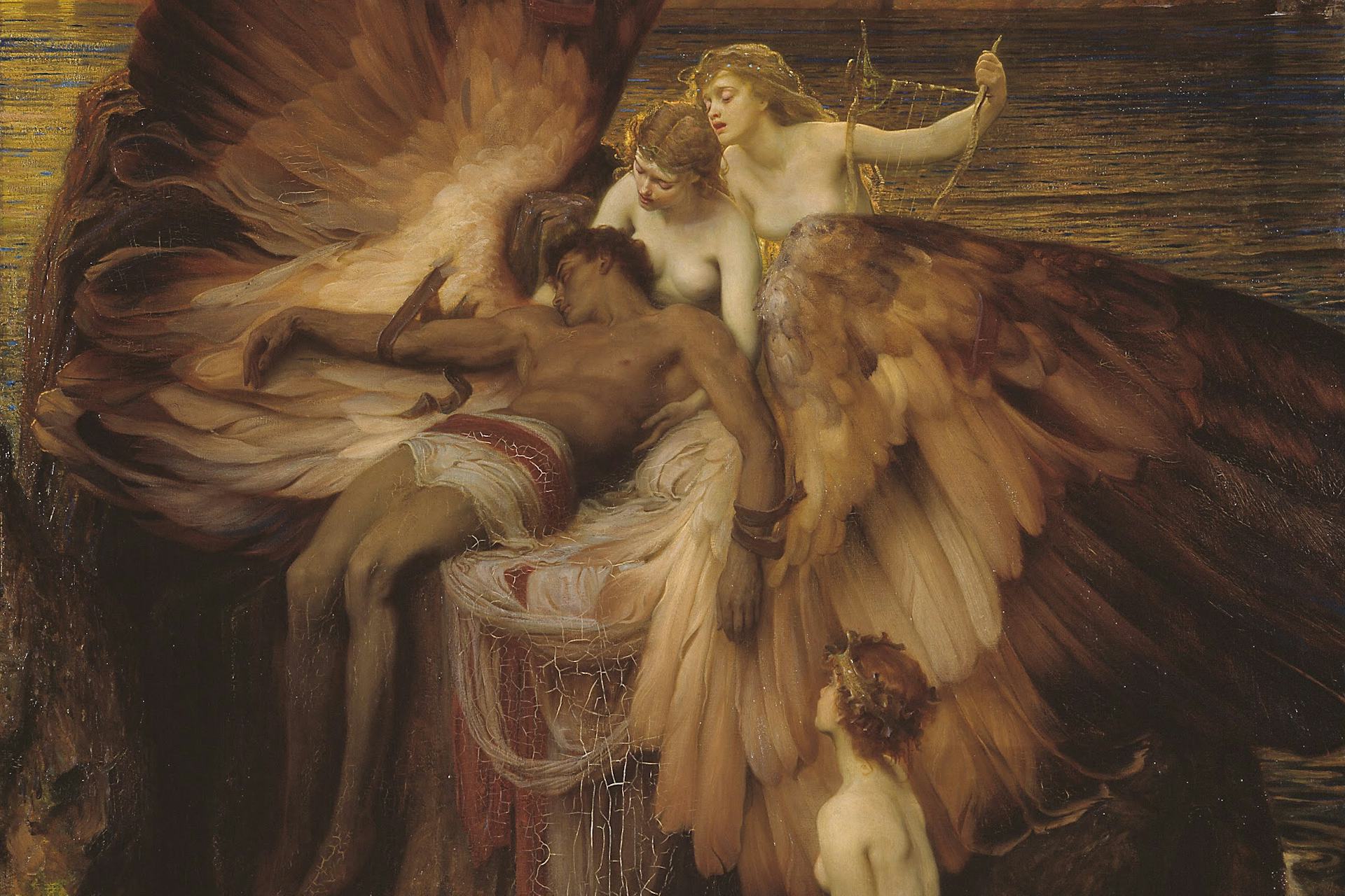 The Lament for Icarus by Herbert James Draper