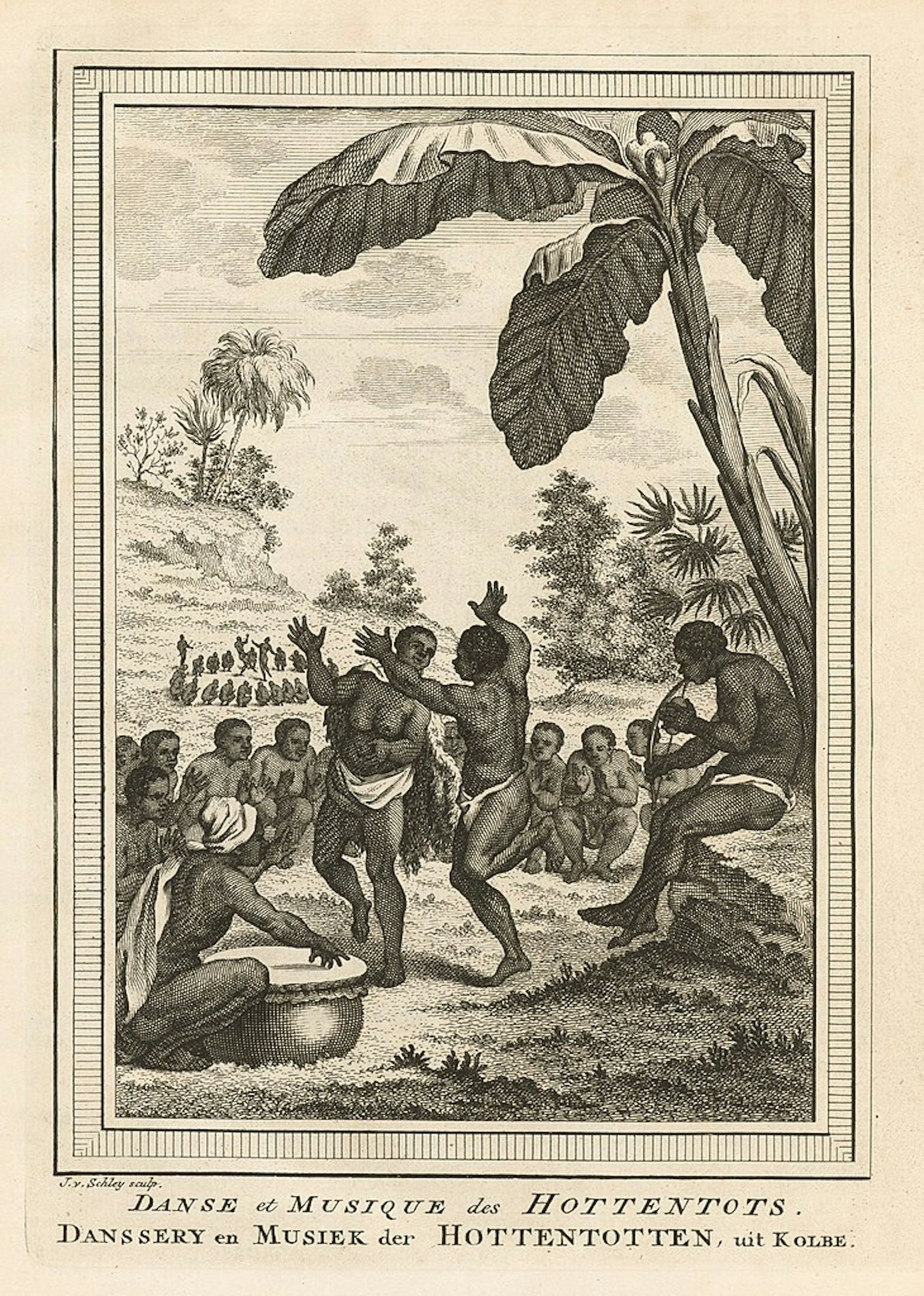 Dancing and Music of the Khoikhoi, by Abbé Prévost,(1747).