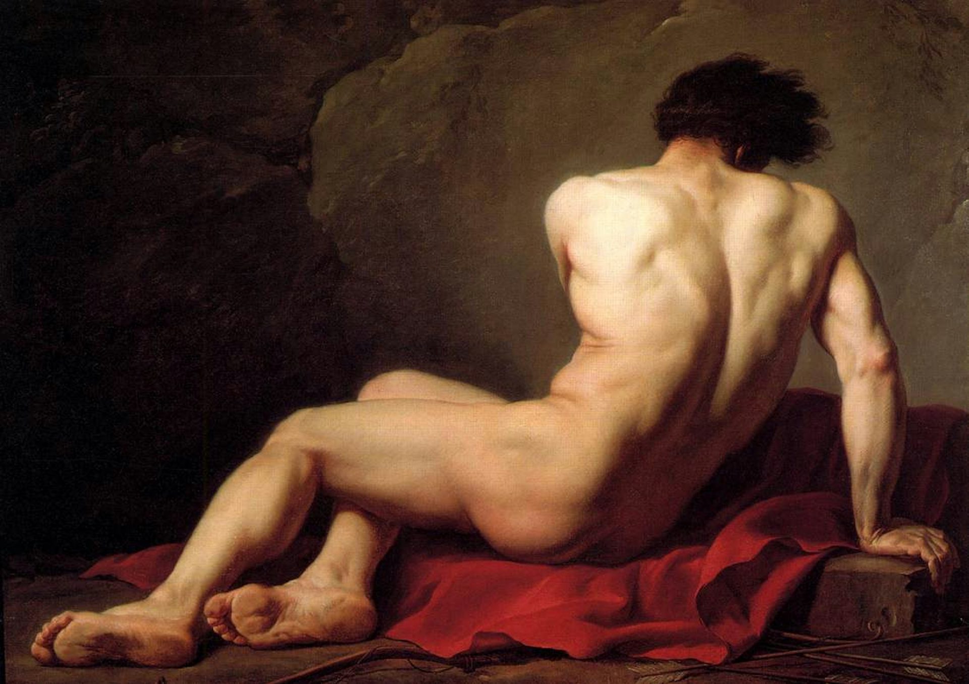 Patroclus by Jacques-Louis David