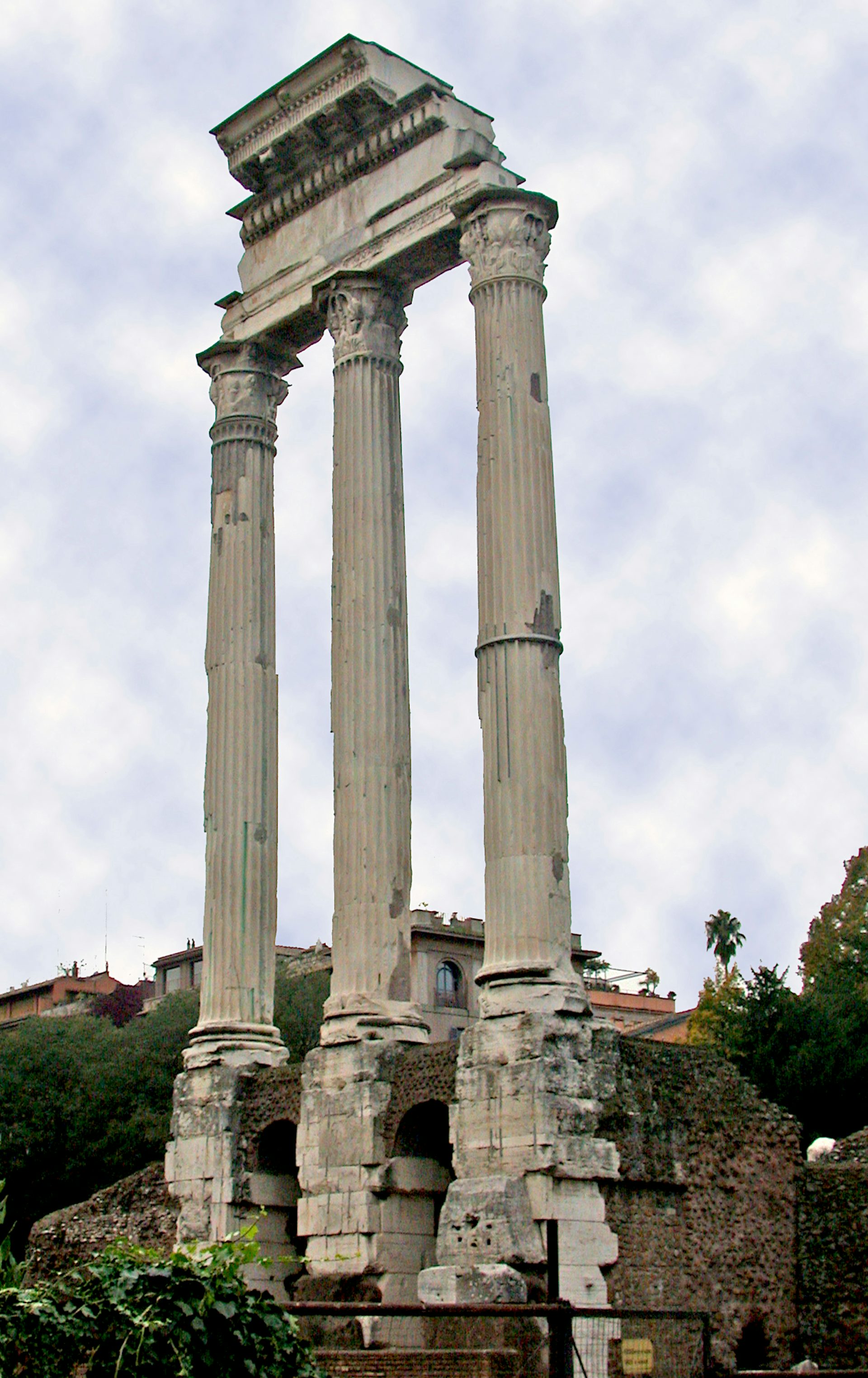 Temple of Castor and Pollux Ruins, Roman Forum