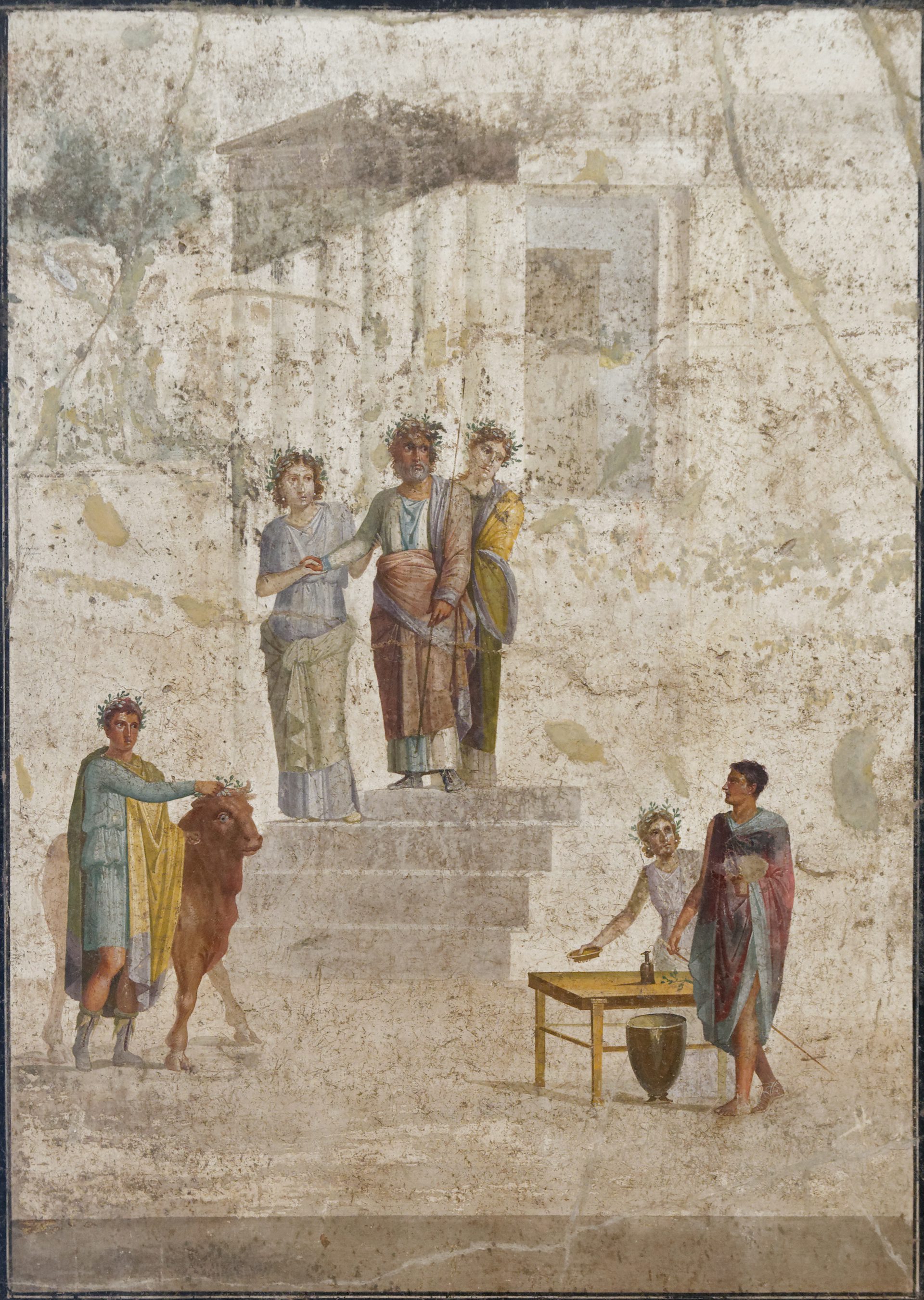 Fresco of Pelias and Jason