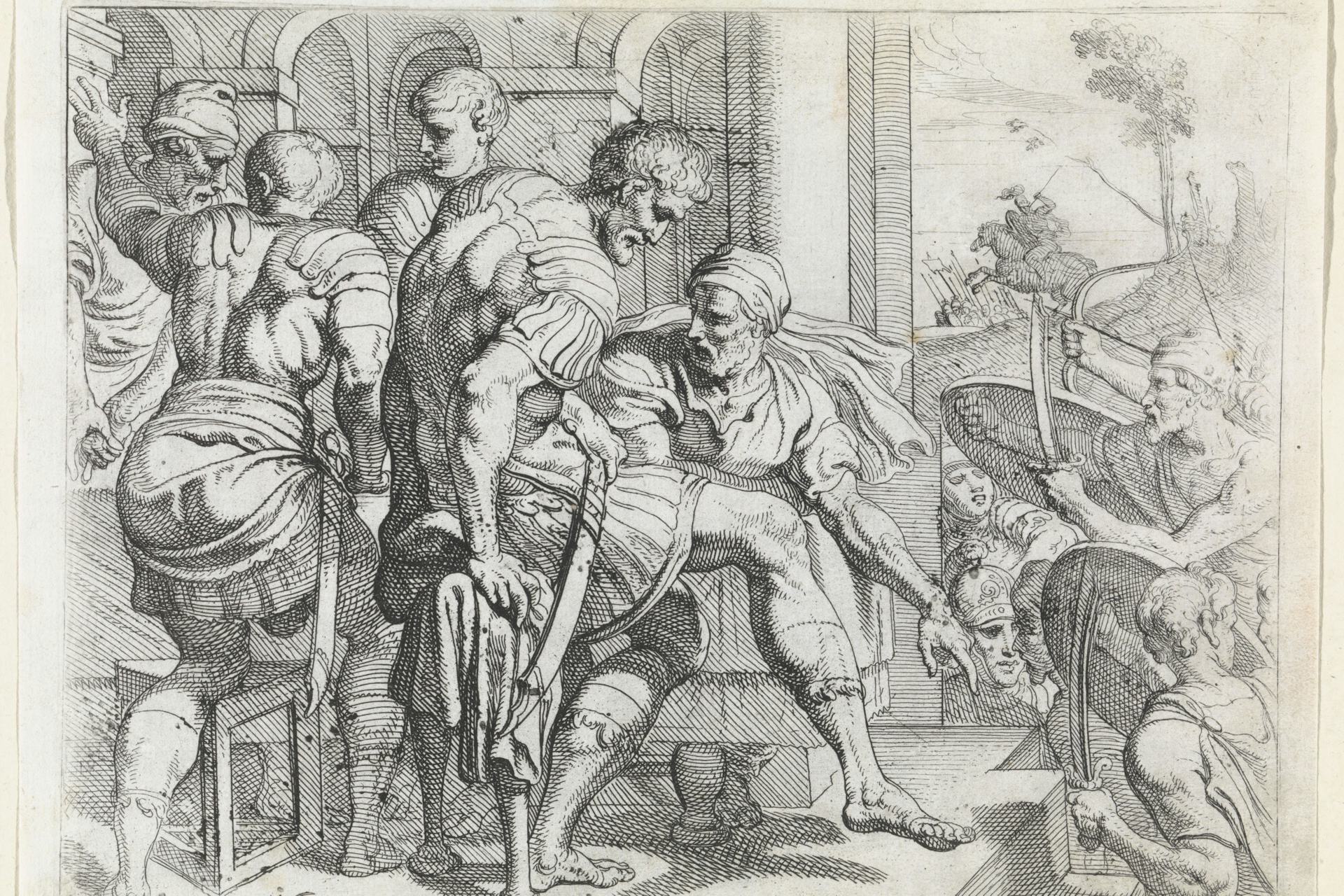 Attack on the House of Laertes by Theodoor van Thulden
