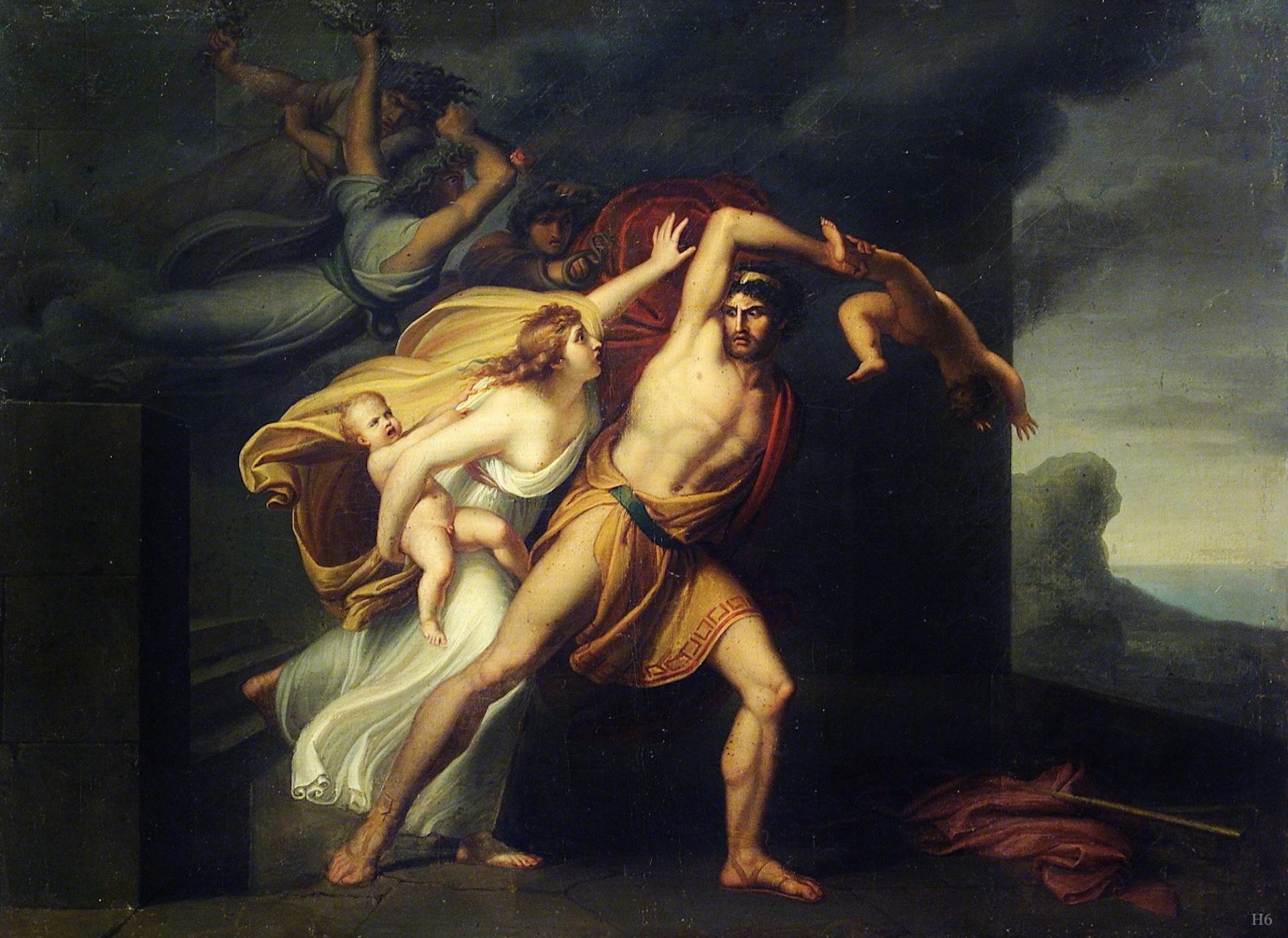 Athamas Possessed by the Fury by Arcangelo Migliarini