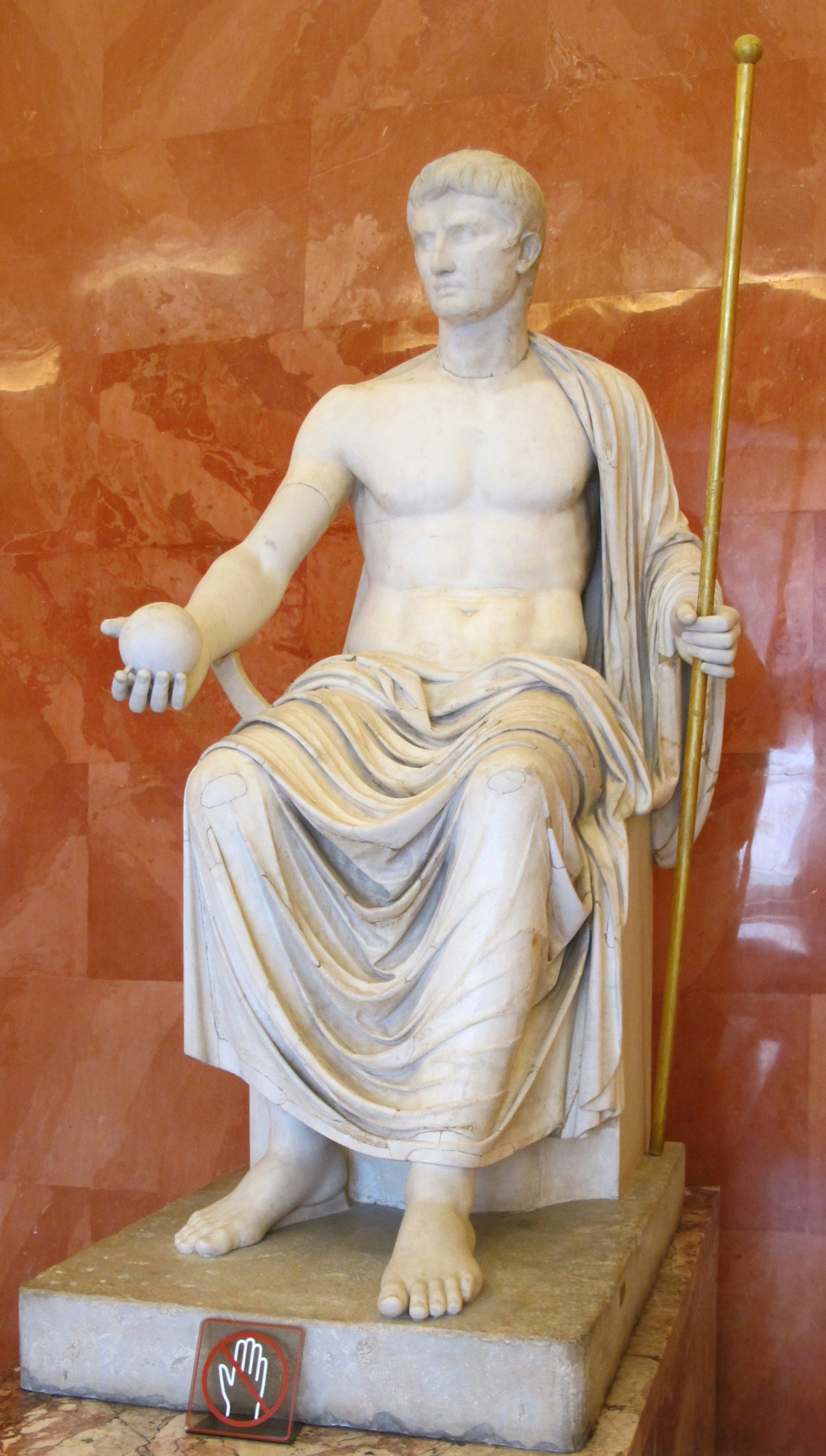 Statue of Augustus as Jupiter