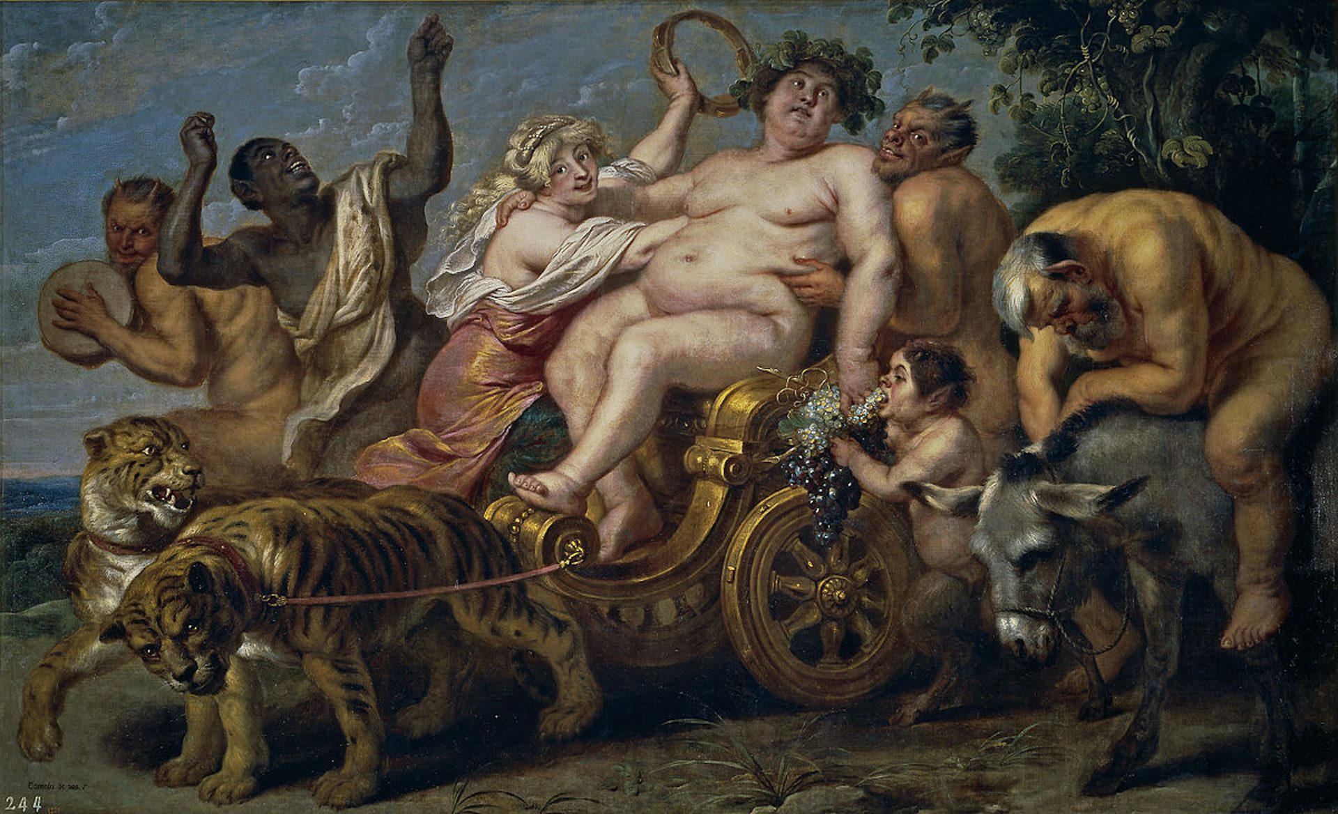 The Triumph of Bacchus by Cornelis de Vos (seventeenth century).