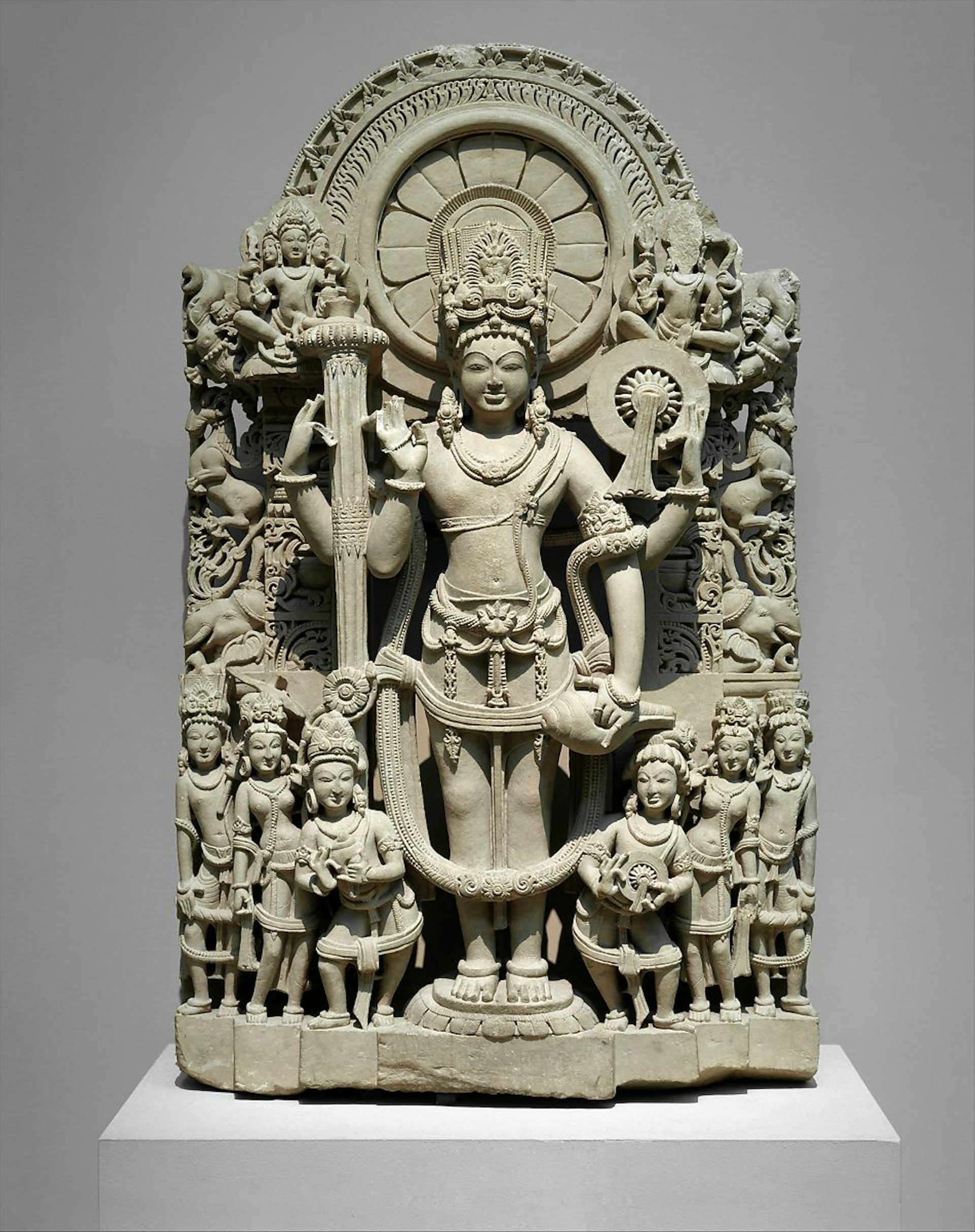 Statue of Four-Armed Vishnu ca 1300