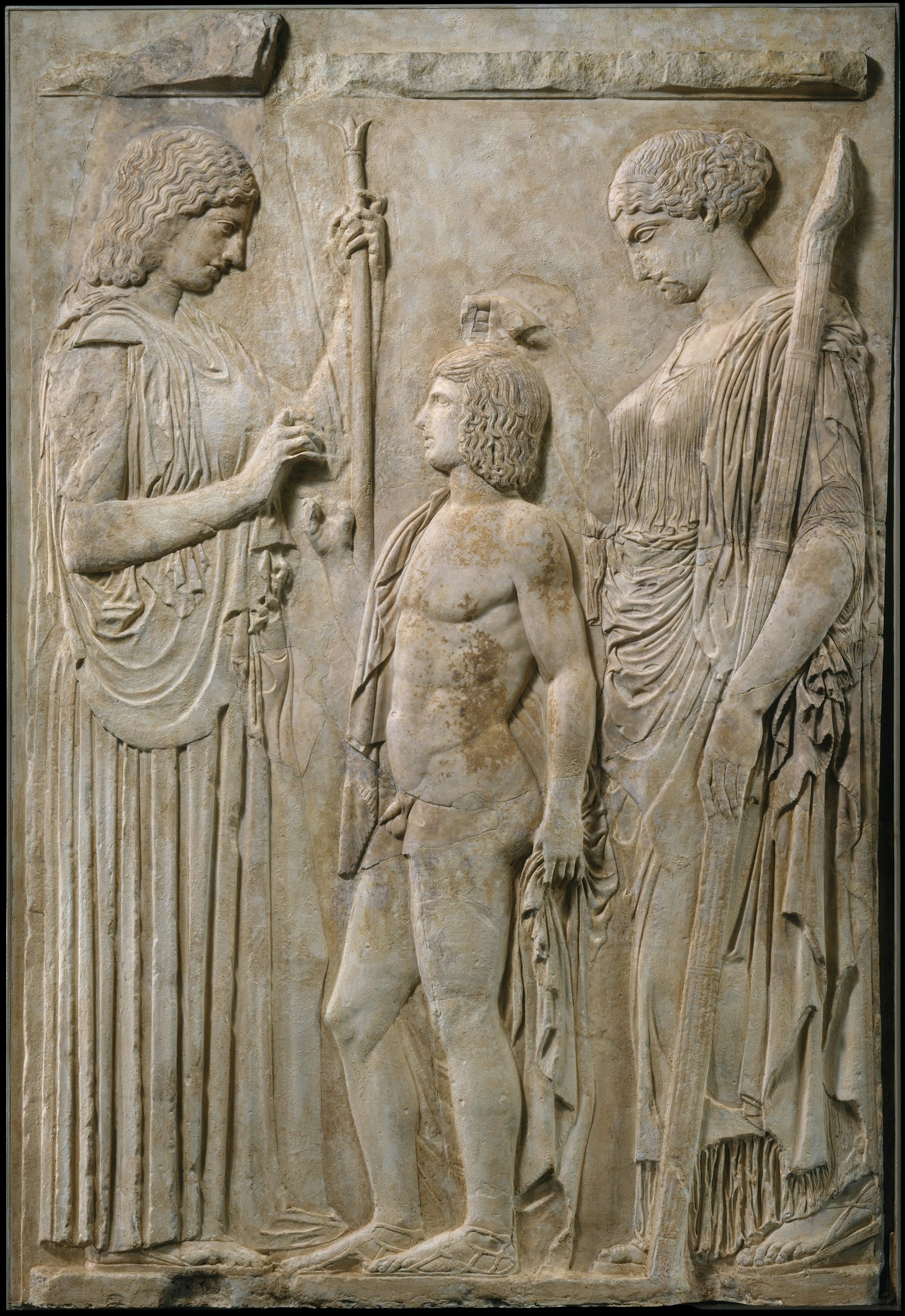 Fragment of the "Great Eleusinian Relief"