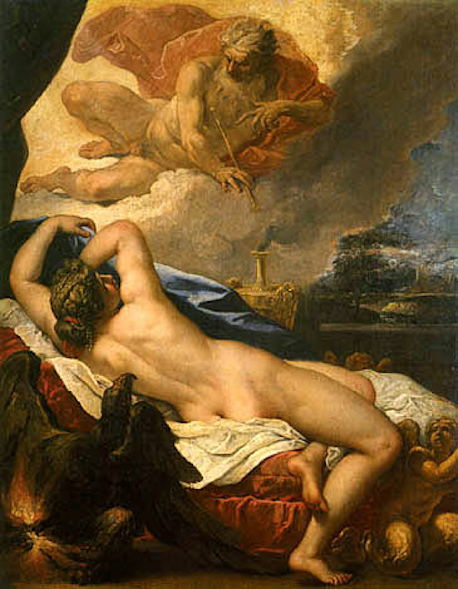 Jupiter and Semele by Sebastiano Ricci