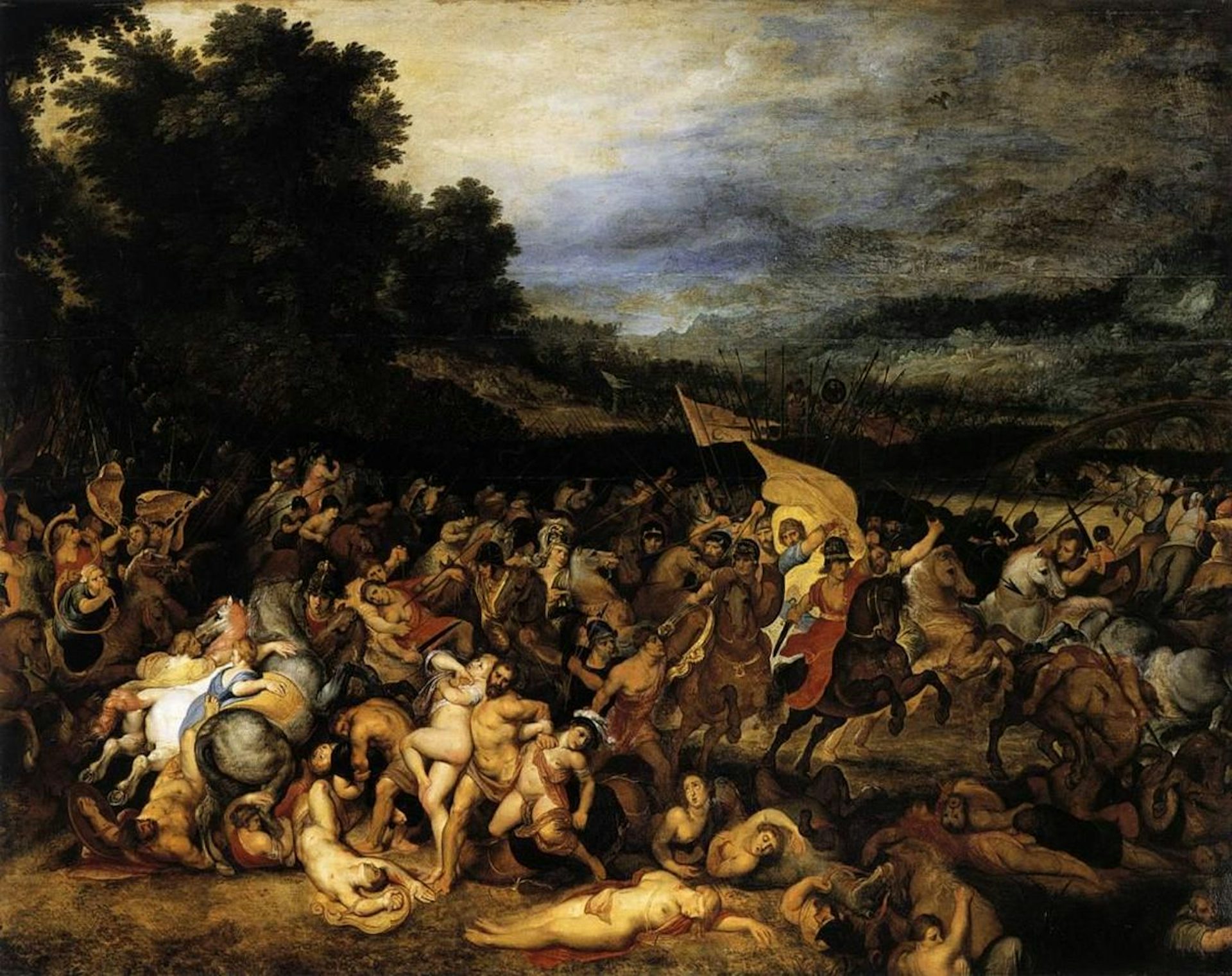 Peter Paul Rubens - The Battle of the Amazons