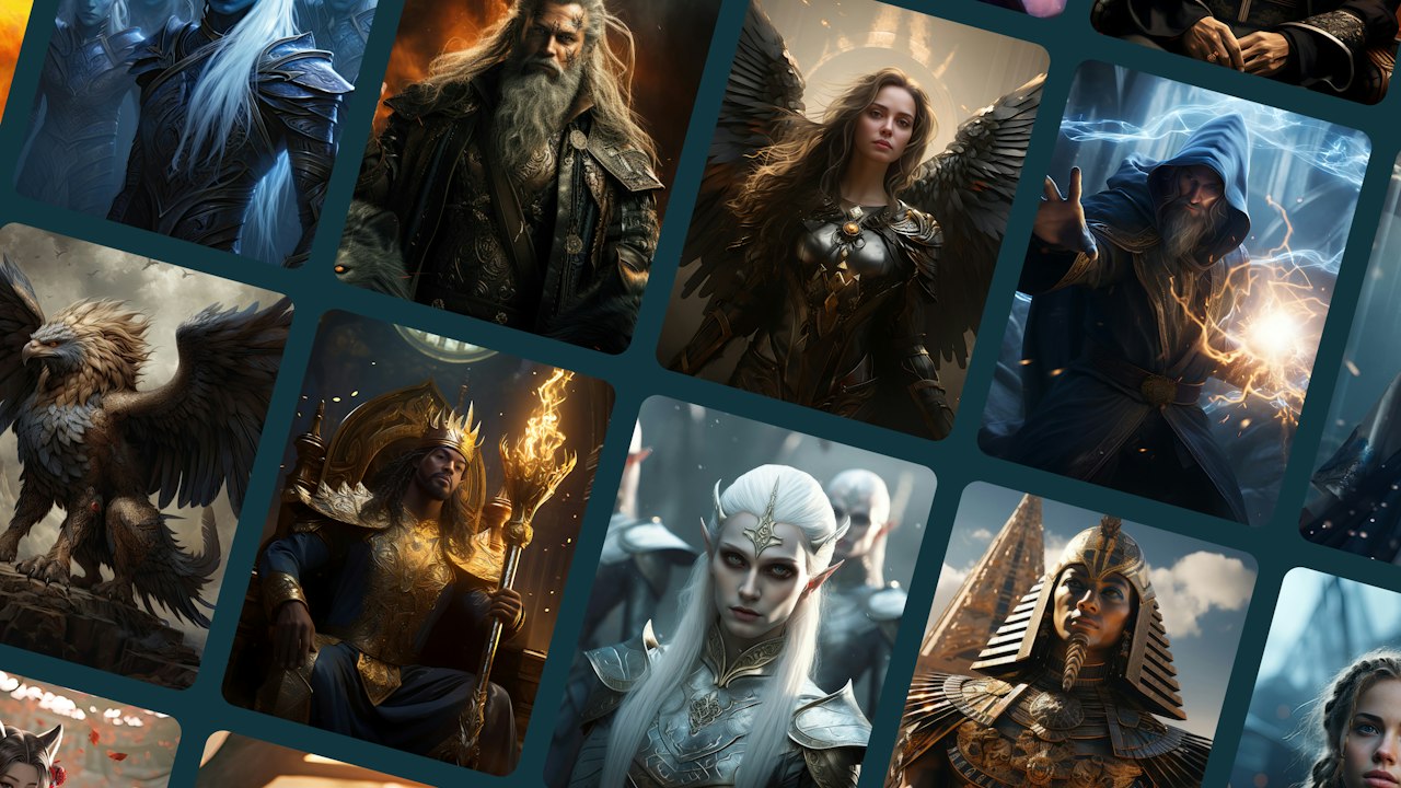Générateur de noms de fantasy par IA créant des noms uniques de personnages, de royaumes et de créatures pour des romans, des JDR et des projets de world-building