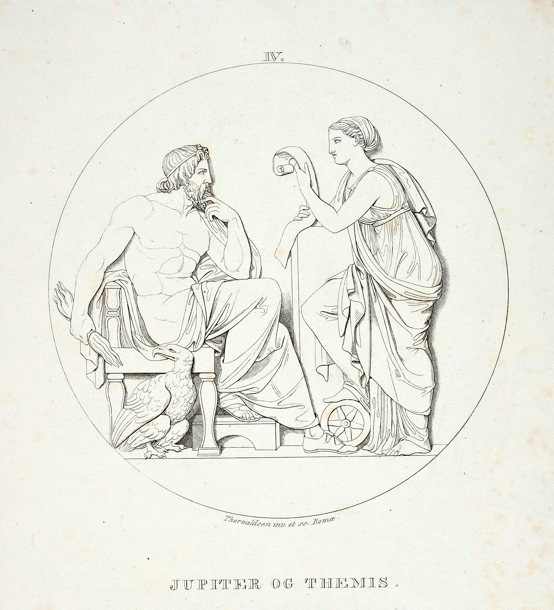 Jupiter and Themis by Andreas Lillienberg-1828