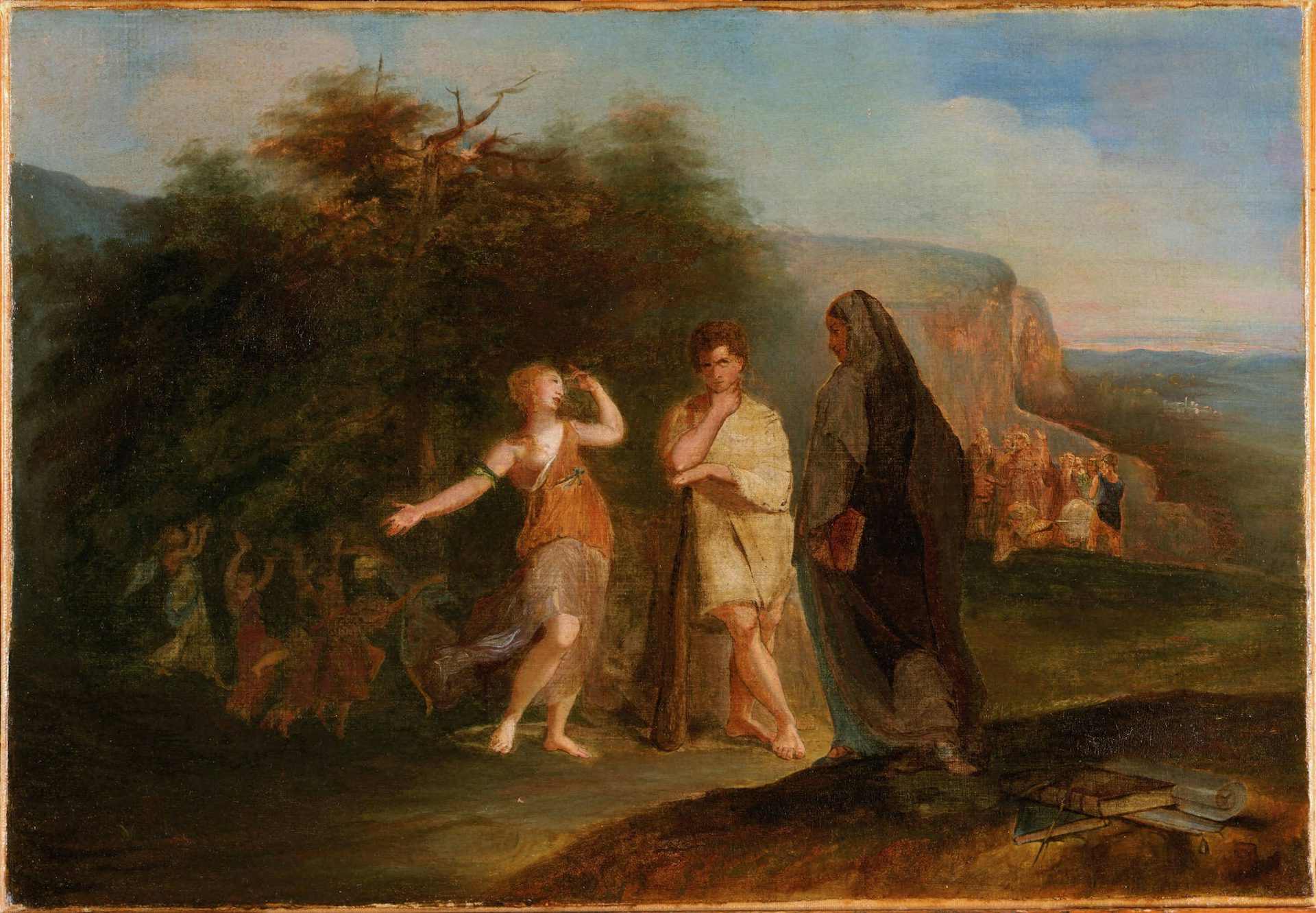 Choice of Hercules by Thomas Sully, 1819