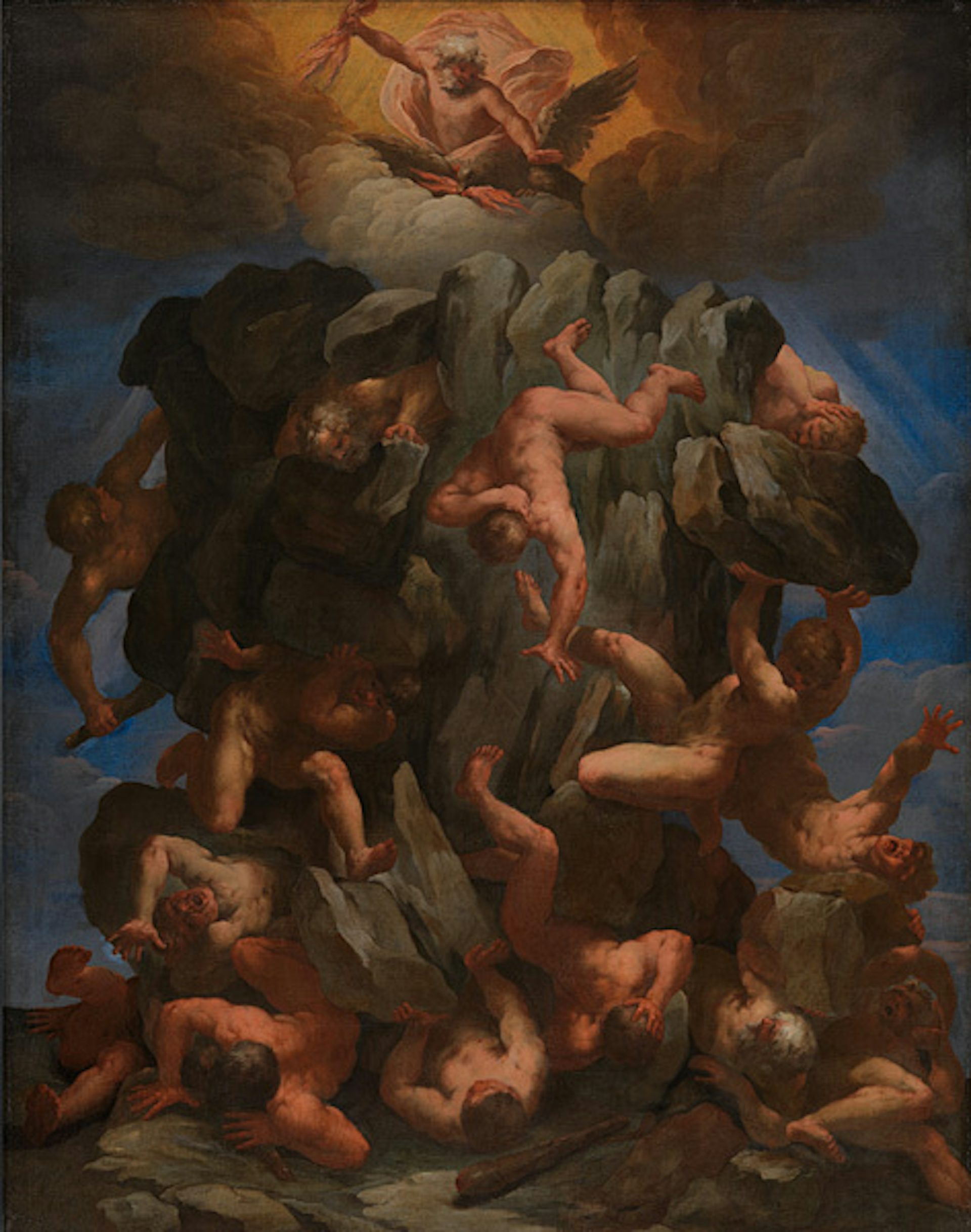 The fall of the giants by Guido Reni, circa 1590-1642
