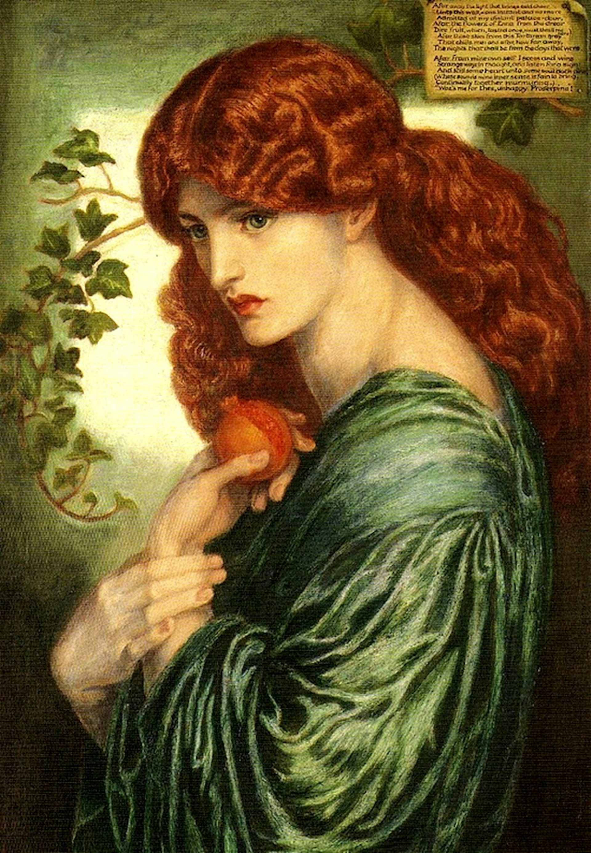 Proserpina by Dante Gabriel Rossetti