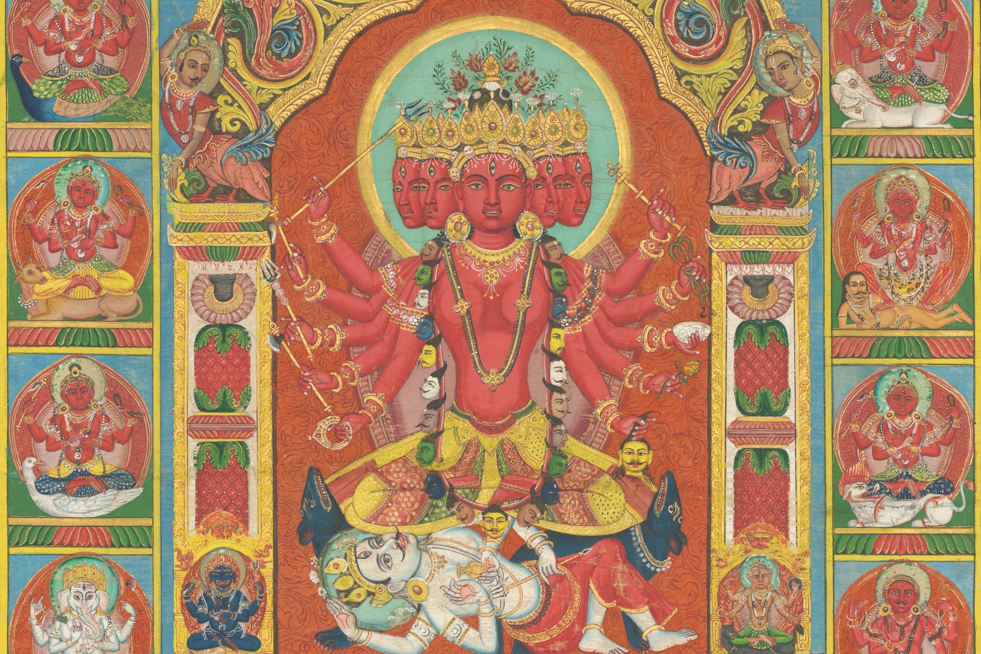 all hindu gods together