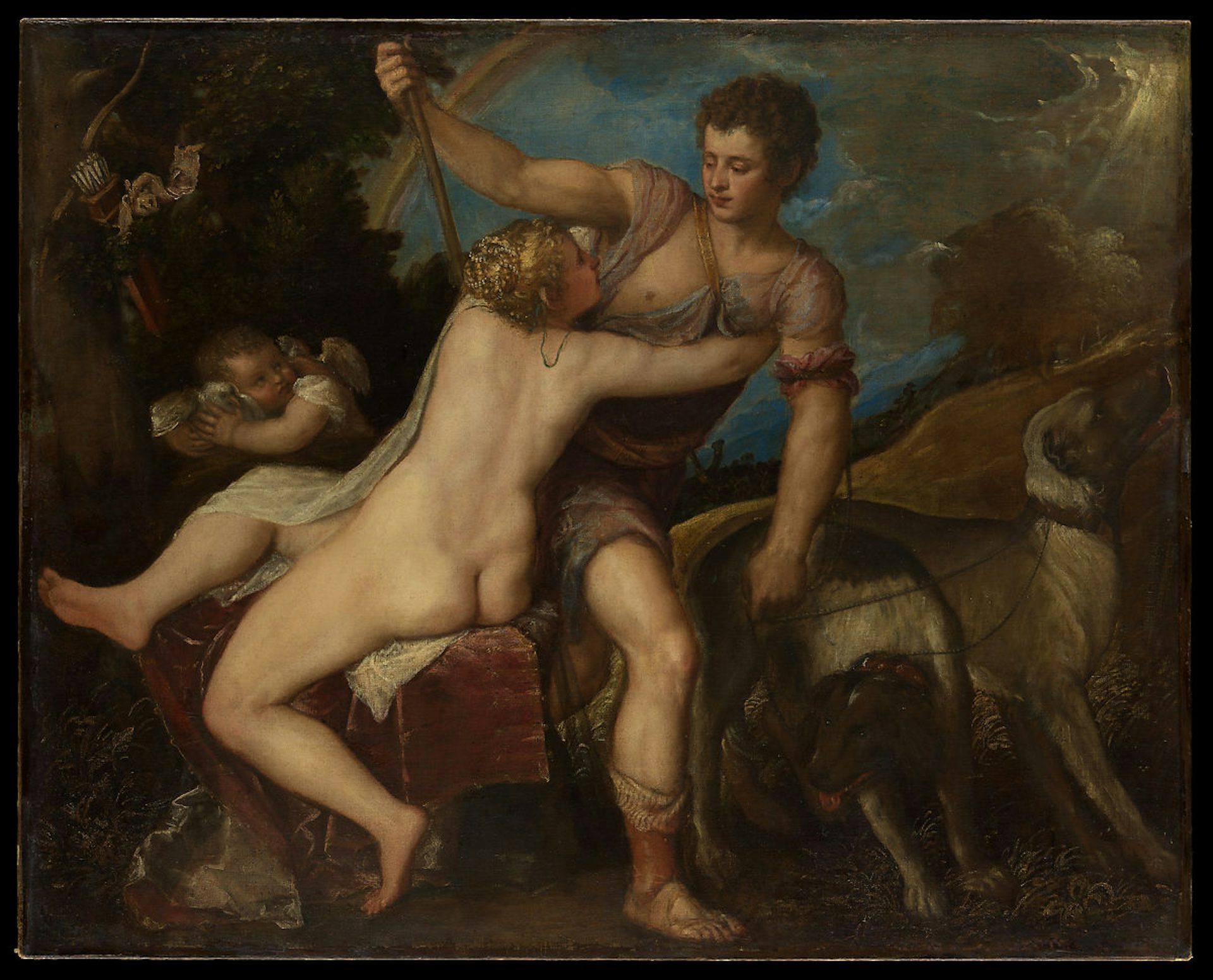 Venus and Adonis-Titian-1530s