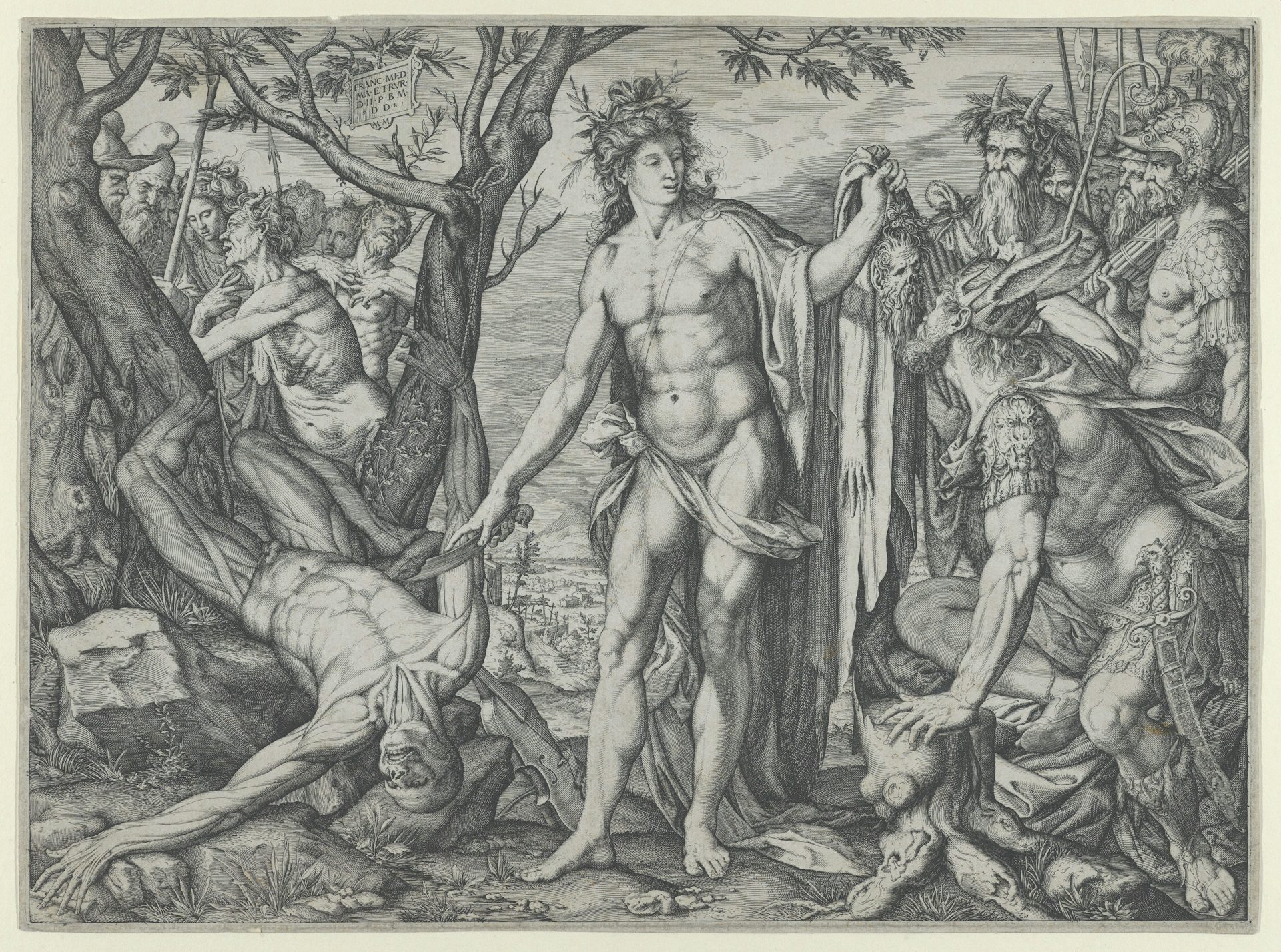 Apollo and Marsyas and the Judgment of Midas Melchior Meier 1581 The Met
