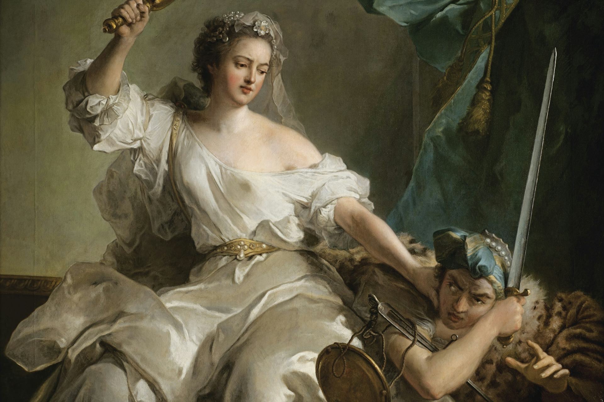 Allegory of Justice Punishing Injustice by Jean-Marc Nattier (1737)