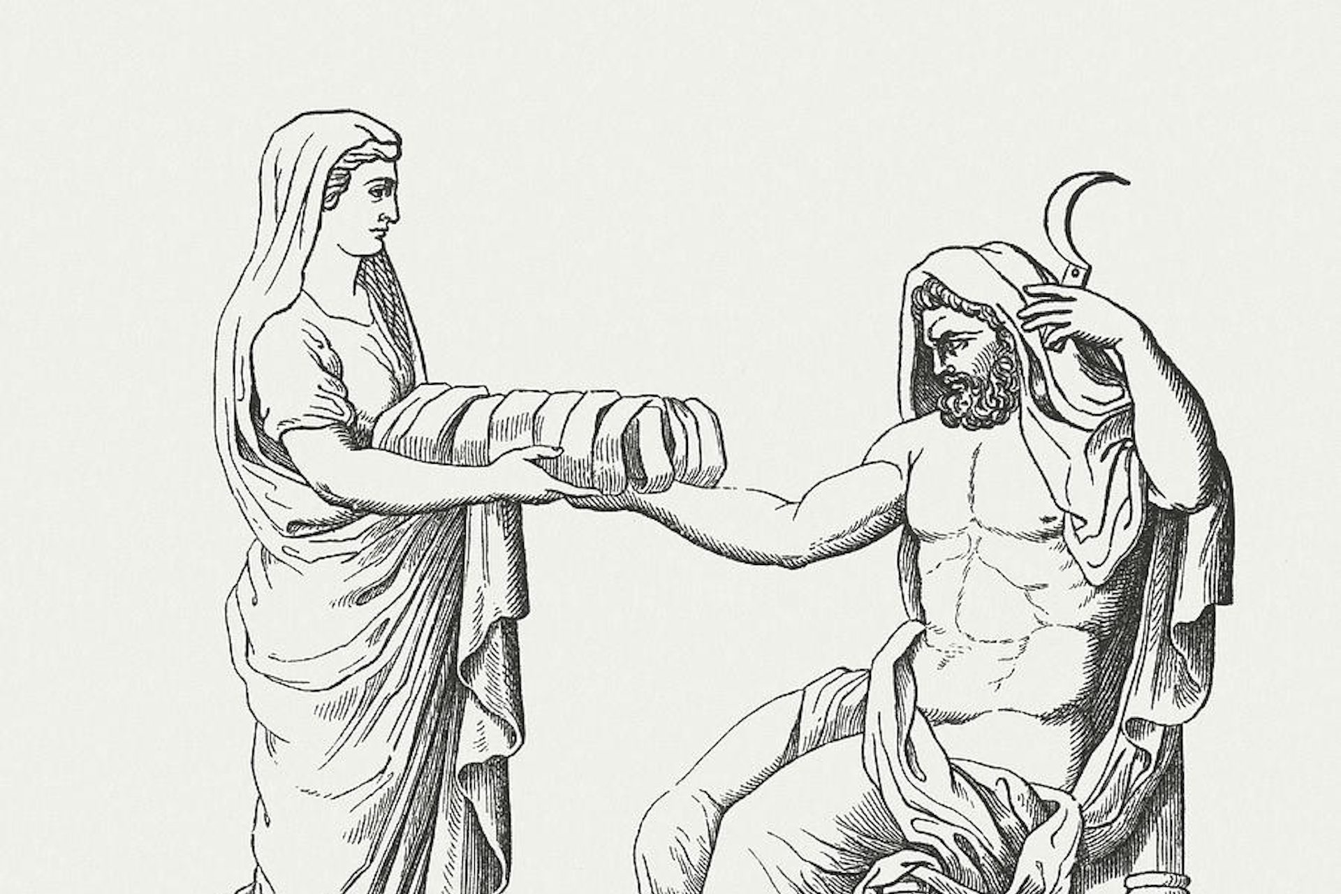 Cronus Greek God Of Time Symbol