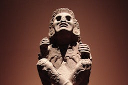 tlaloc aztec god statue